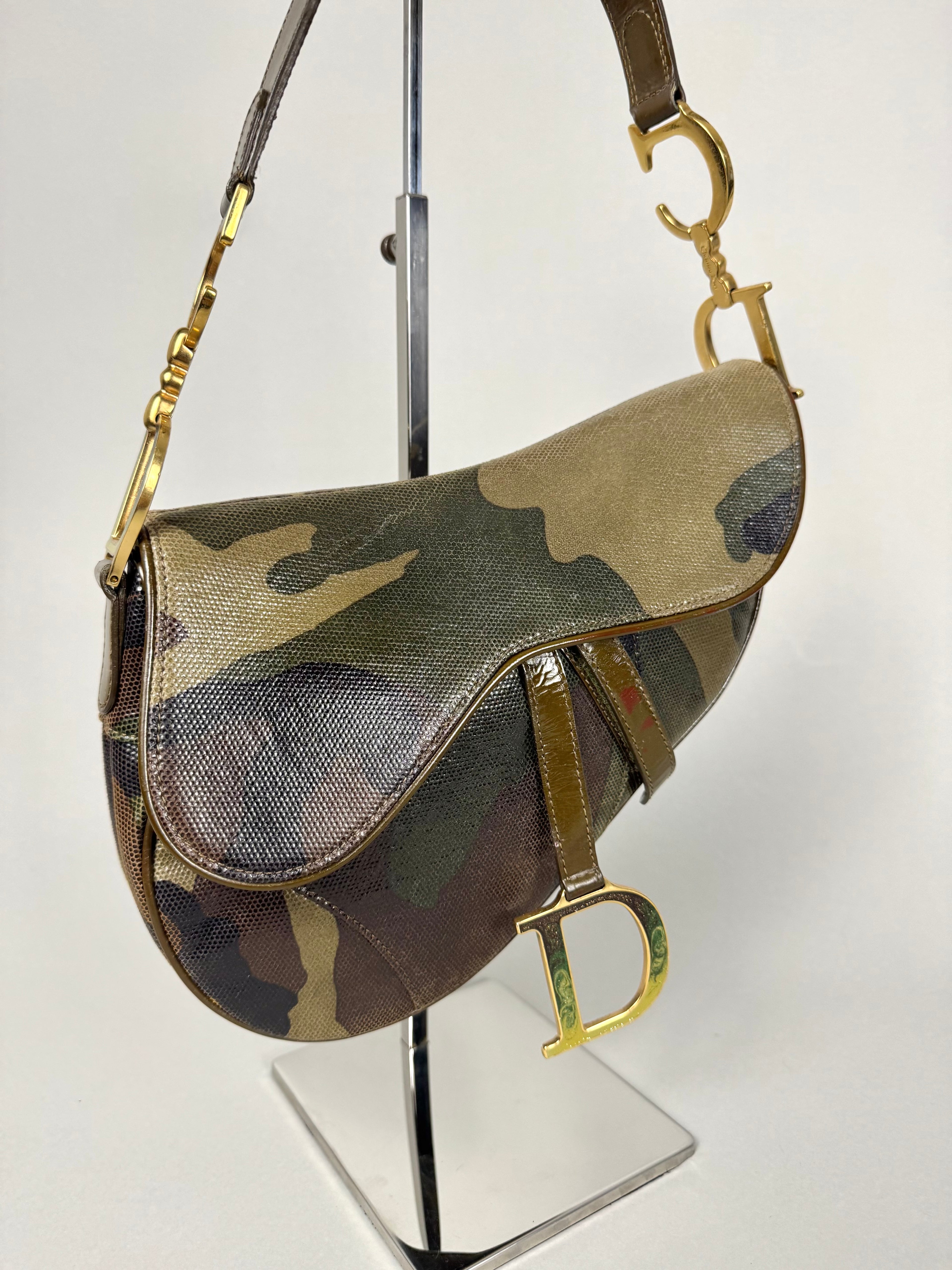 Christian Dior Saddle Camouflage