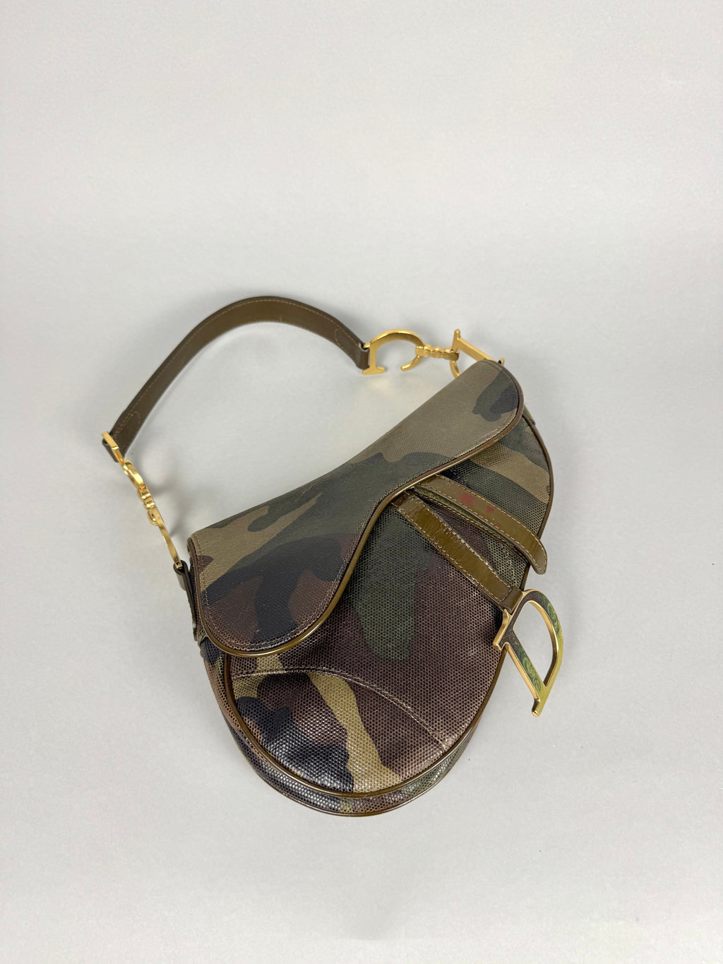 Christian Dior Saddle Camouflage