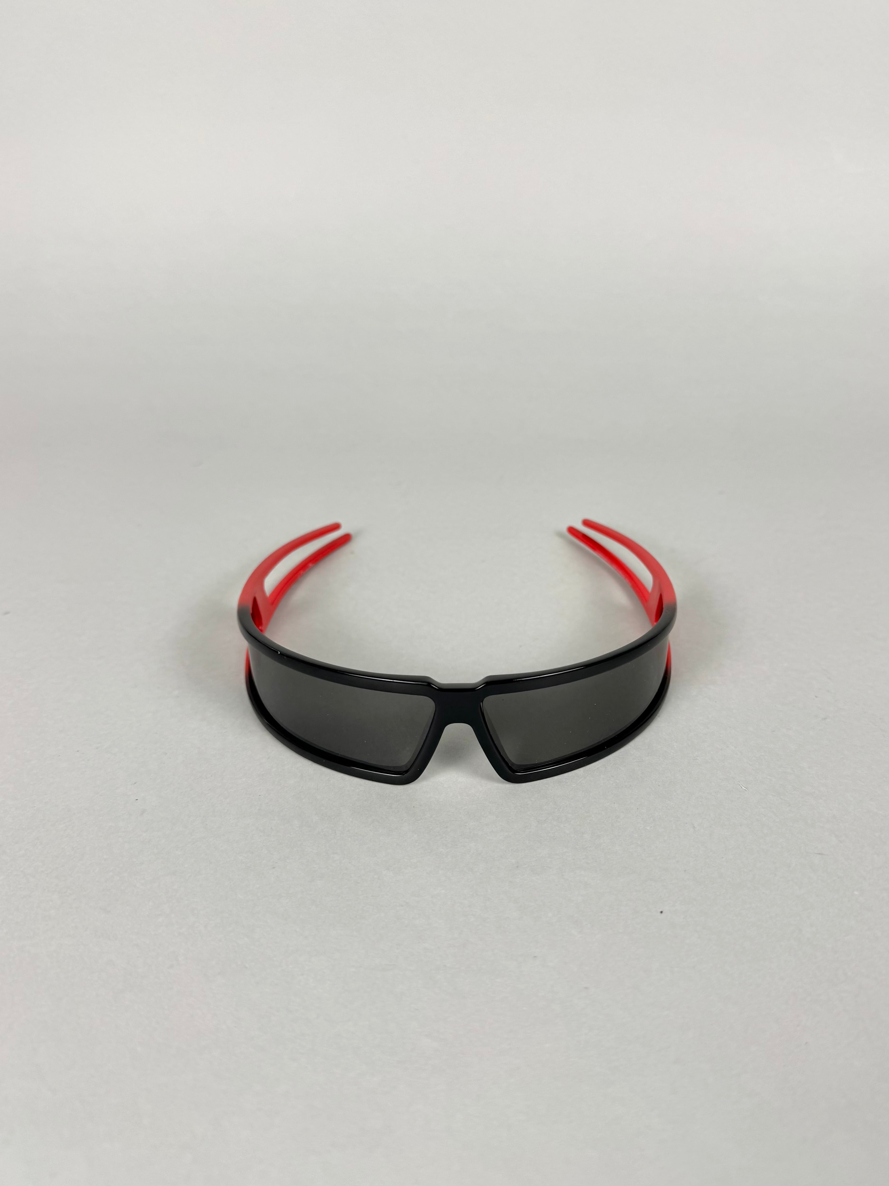 Christian Dior Red and Black Bandage 1 Sunglasses