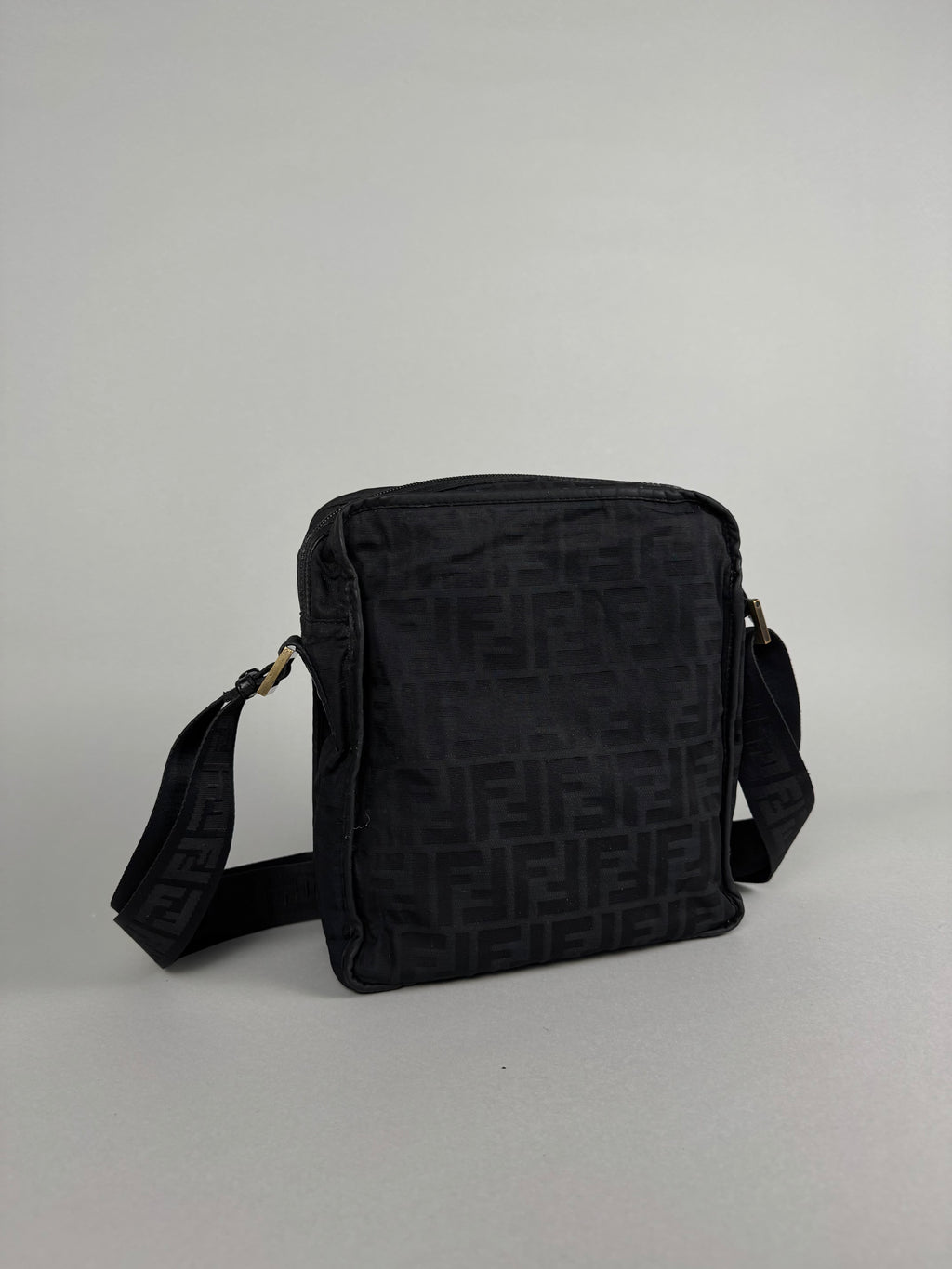 Fendi Monogram Black Crossbody
