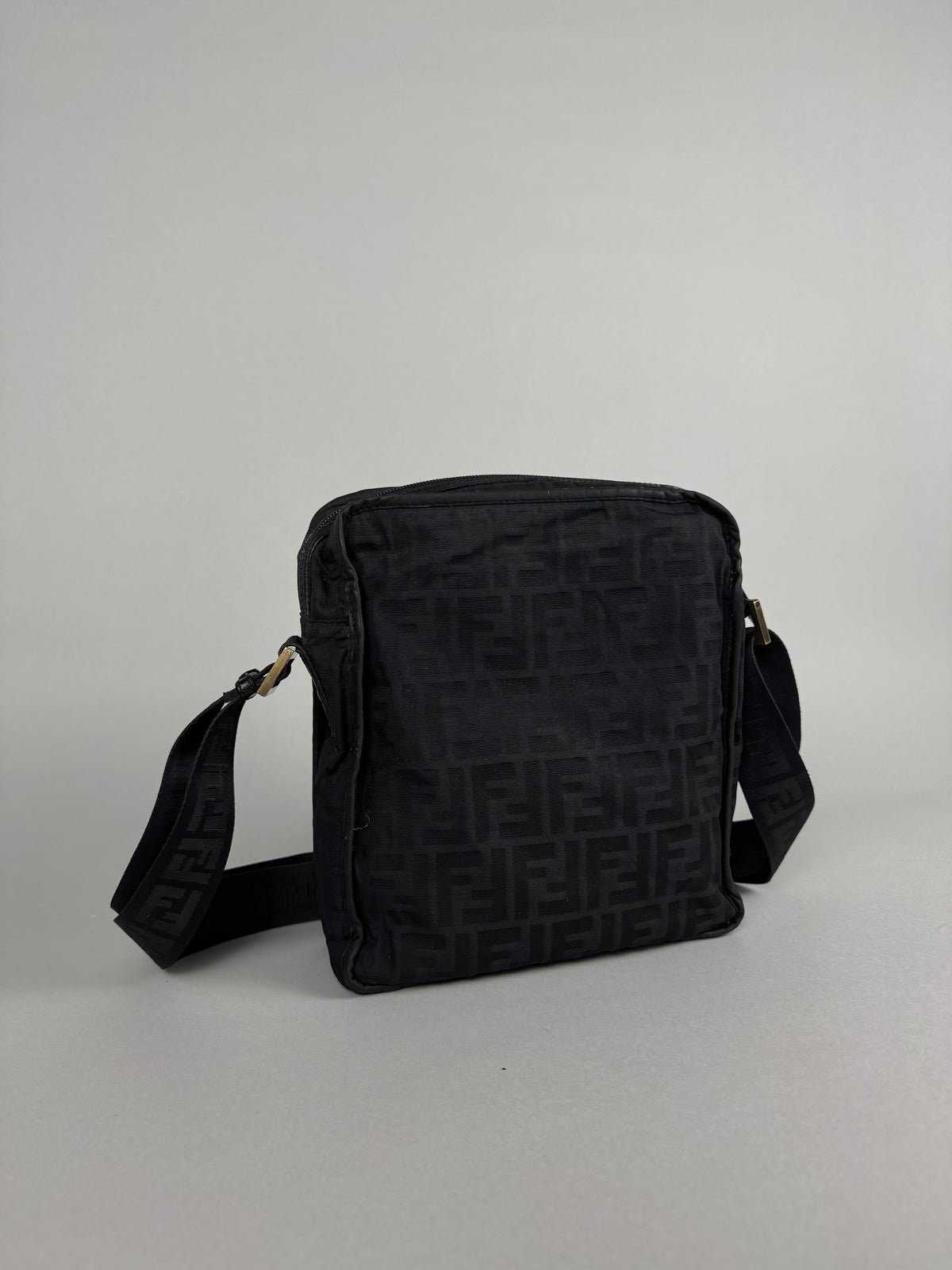 Fendi Monogram Black Crossbody