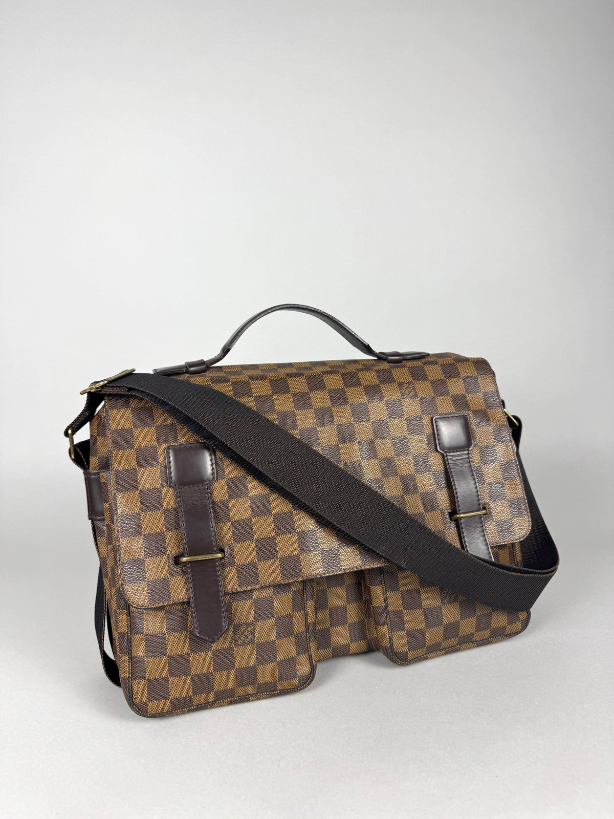 Louis Vuitton Monogram Damier Ebene Broadway Messenger