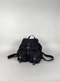 Prada Black Nylon Backpack Medium