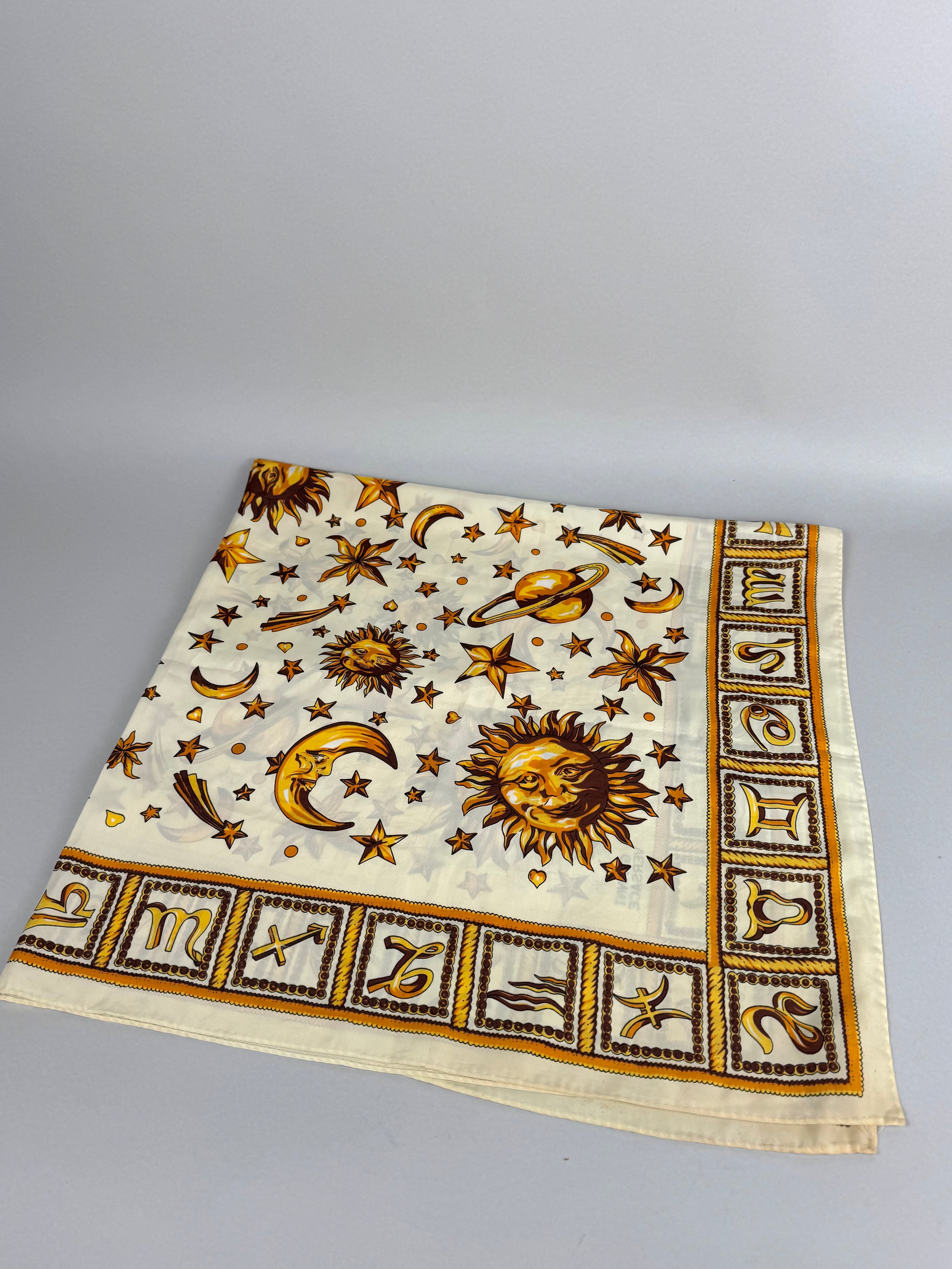 Gianni Versace Scarf Zodiac