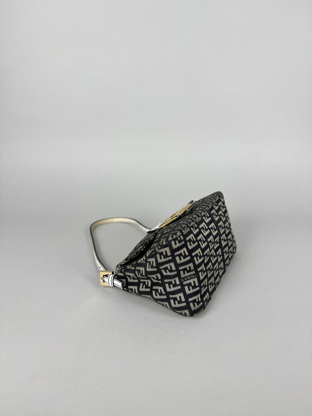 Fendi Monogram Canvas Mini Mama Baguette
