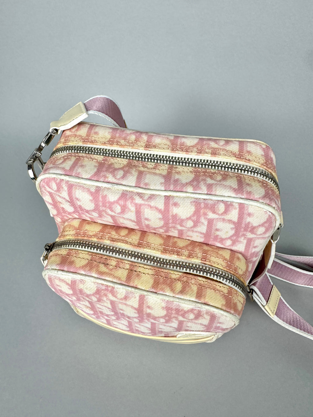 Christian Dior Girly Pink Monogram Trotter Crossbody