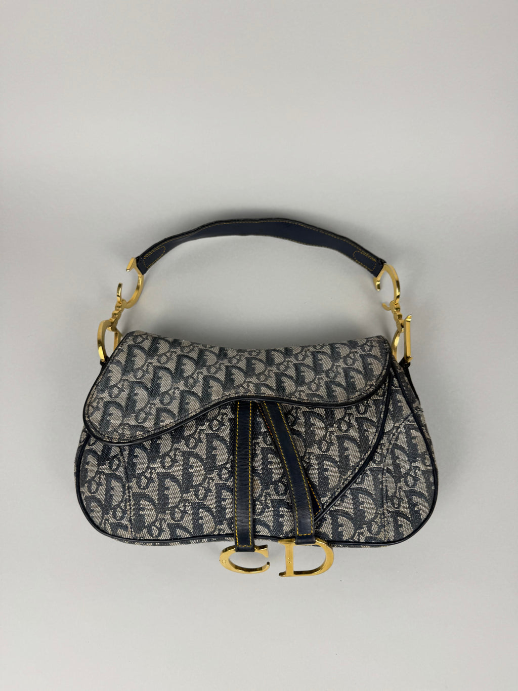 Christian Dior Double Saddle Monogram Oblique