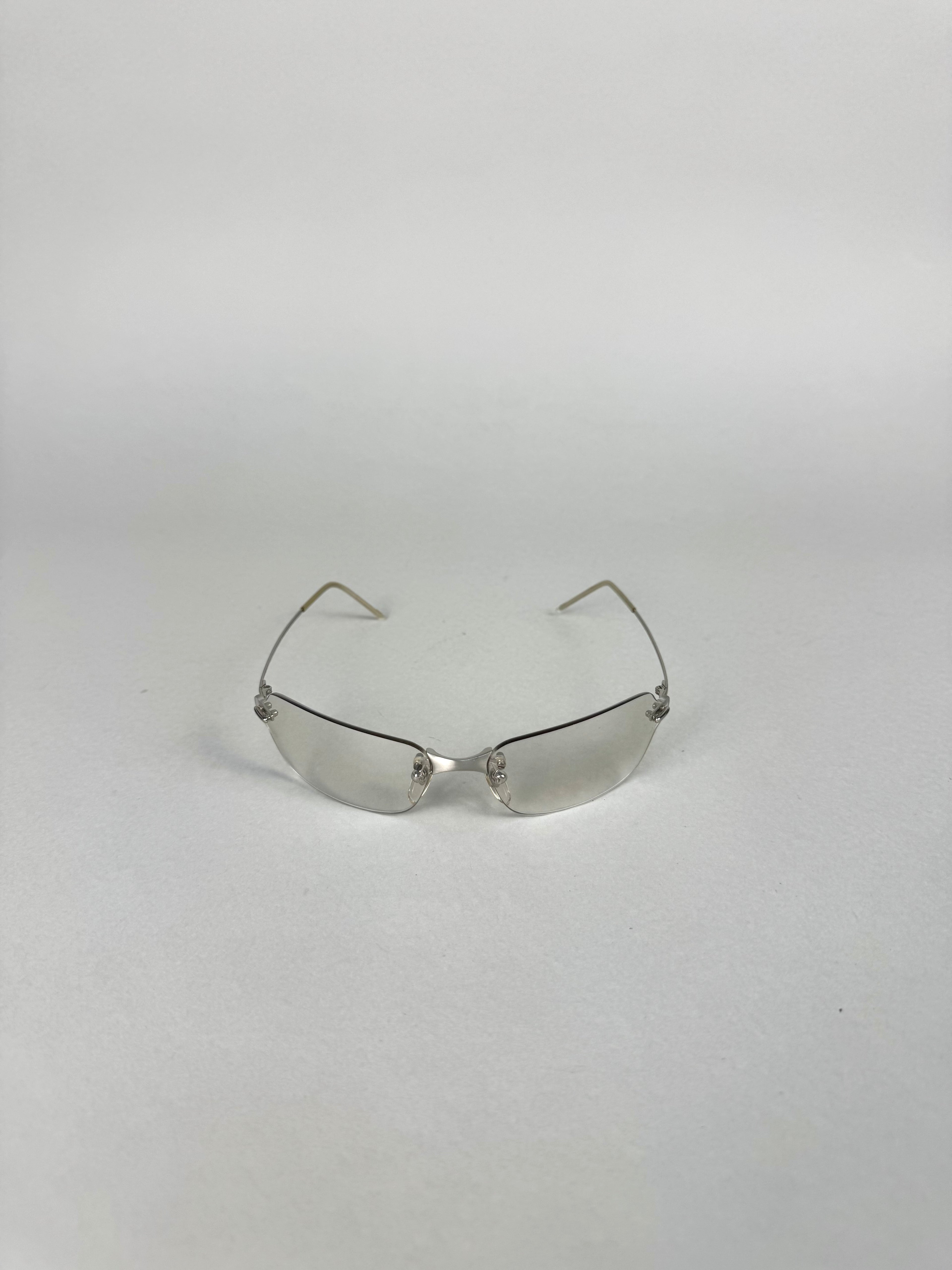Giorgio Armani Transparent Sunglasses 00s
