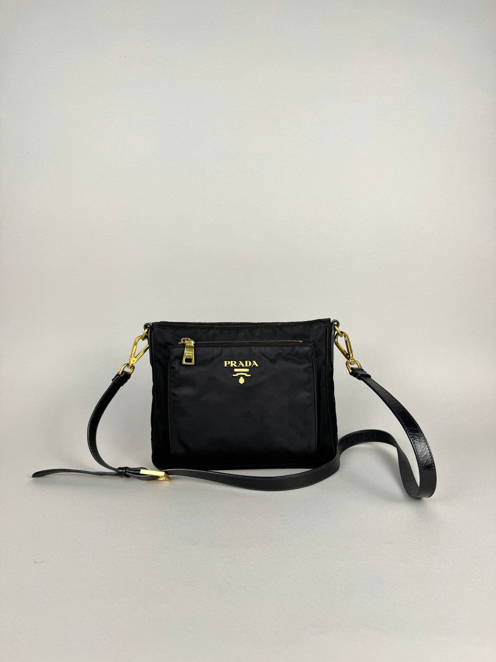 Prada Black Nylon Crossbody