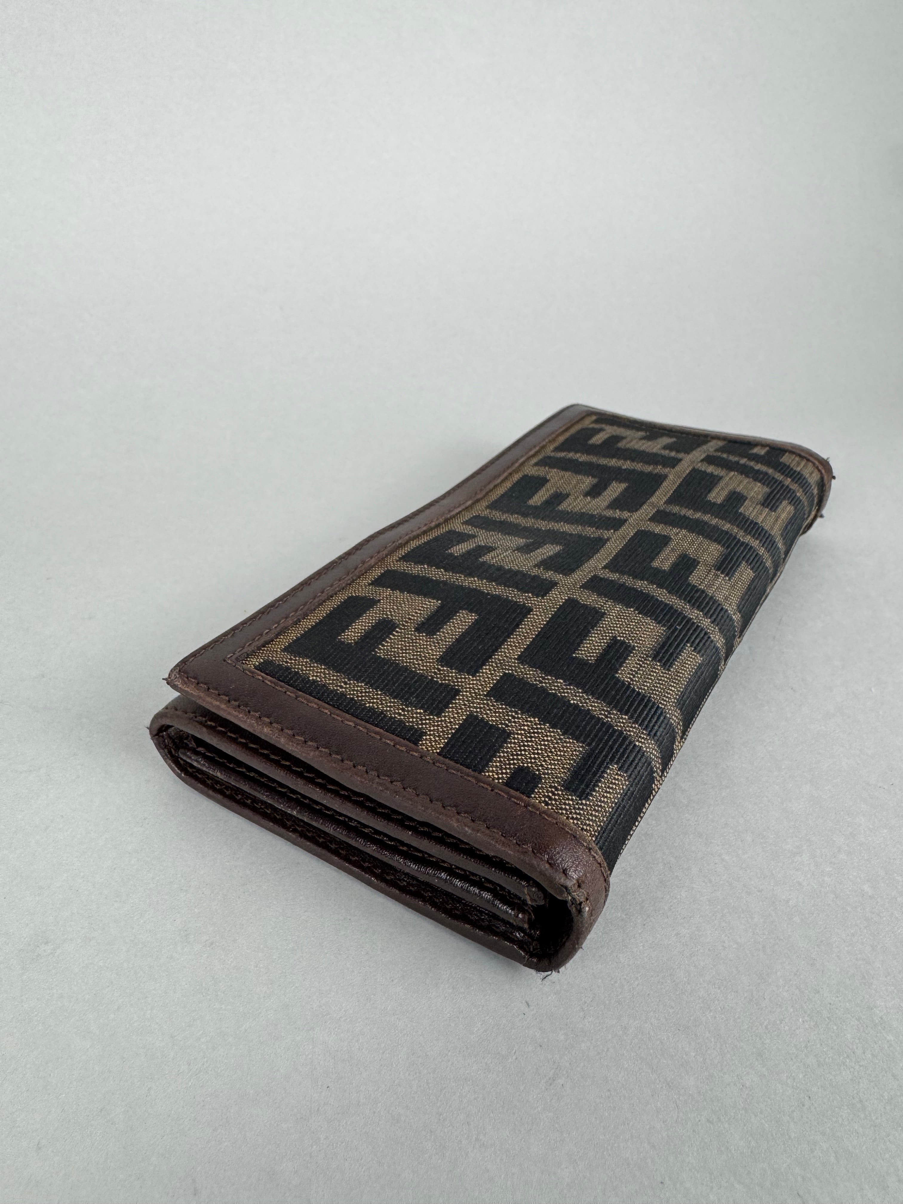 Fendi Monogram Zucca Wallet