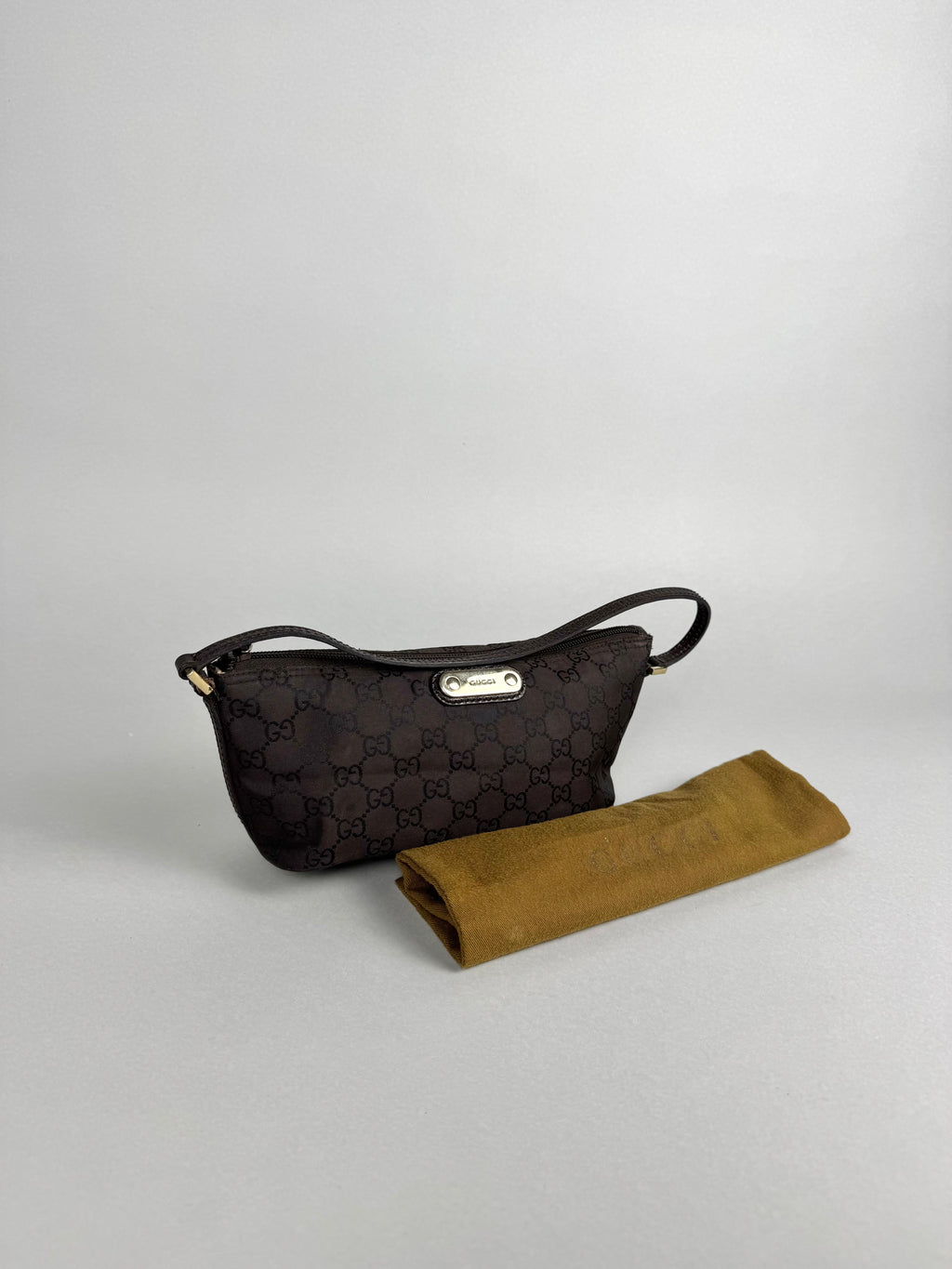 Gucci Boat Monogram Pochette
