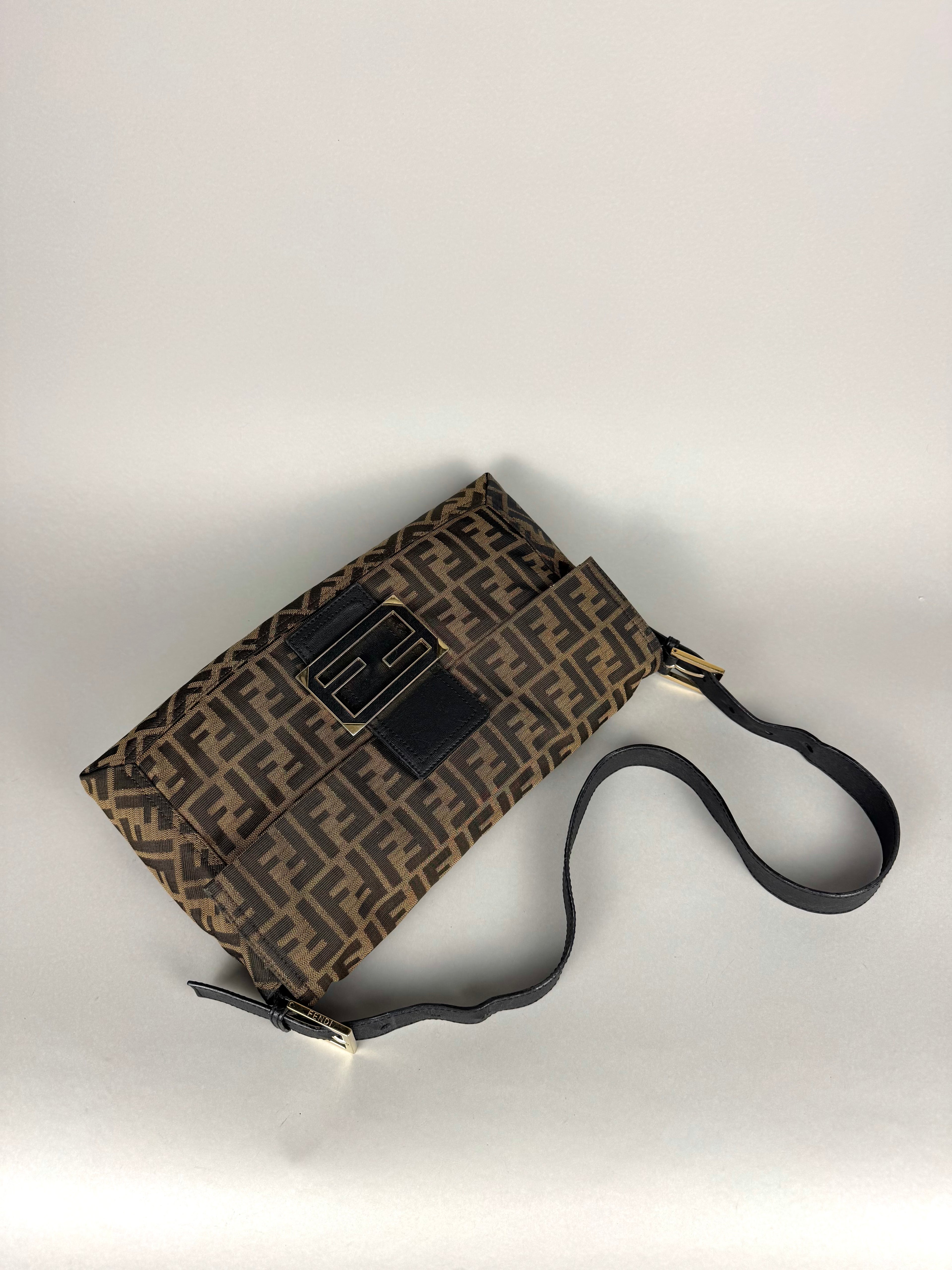 Fendi Maxi Monogram Zucca Baguette