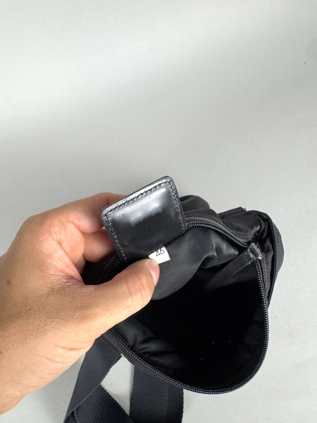 Prada Black Nylon Crossbody Medium