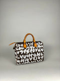 Louis Vuitton Speedy 30 Grafitti White Stephen Sprouse