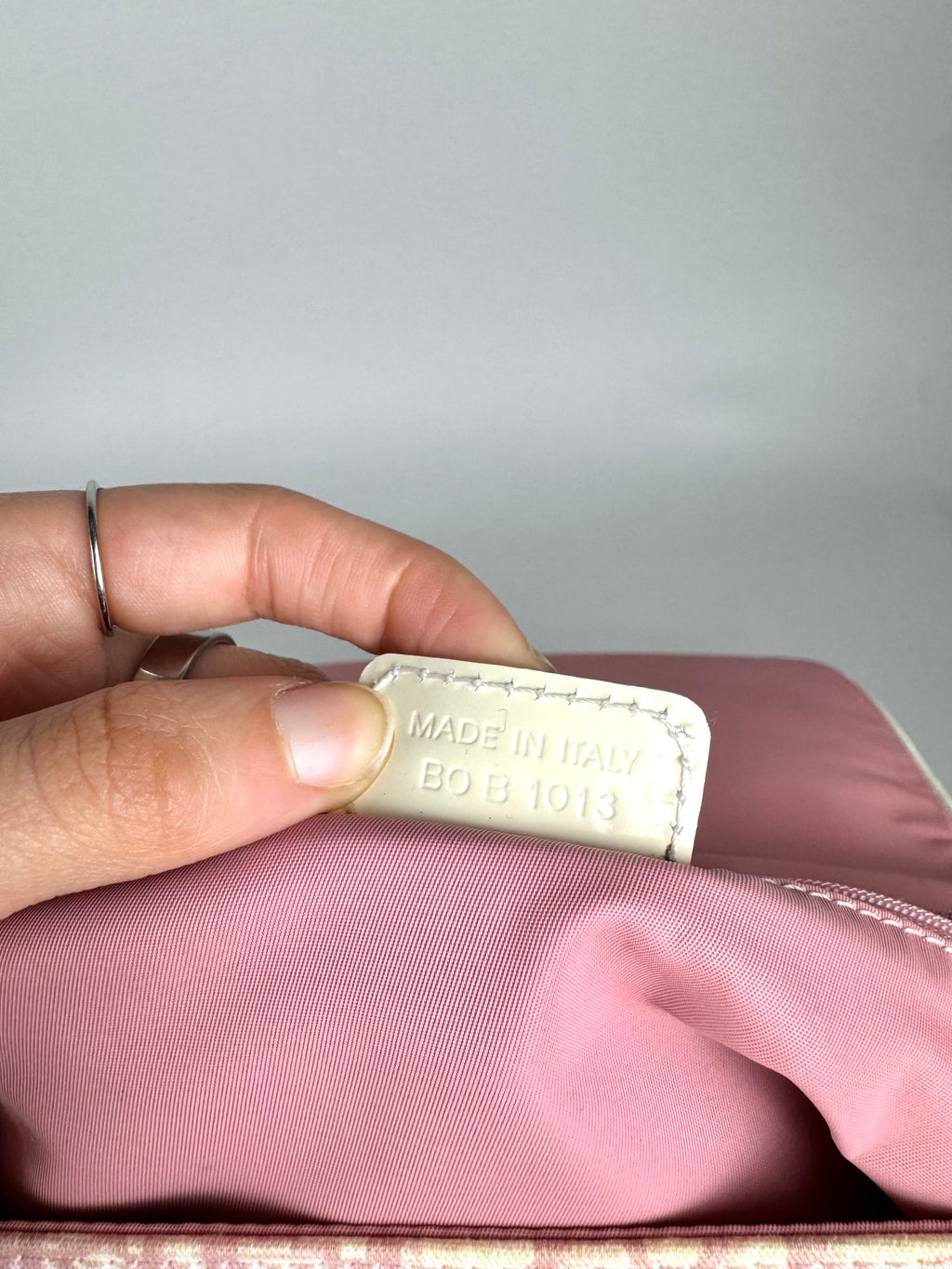 Christian Dior Girly Pink Monogram Reporter Crossbody
