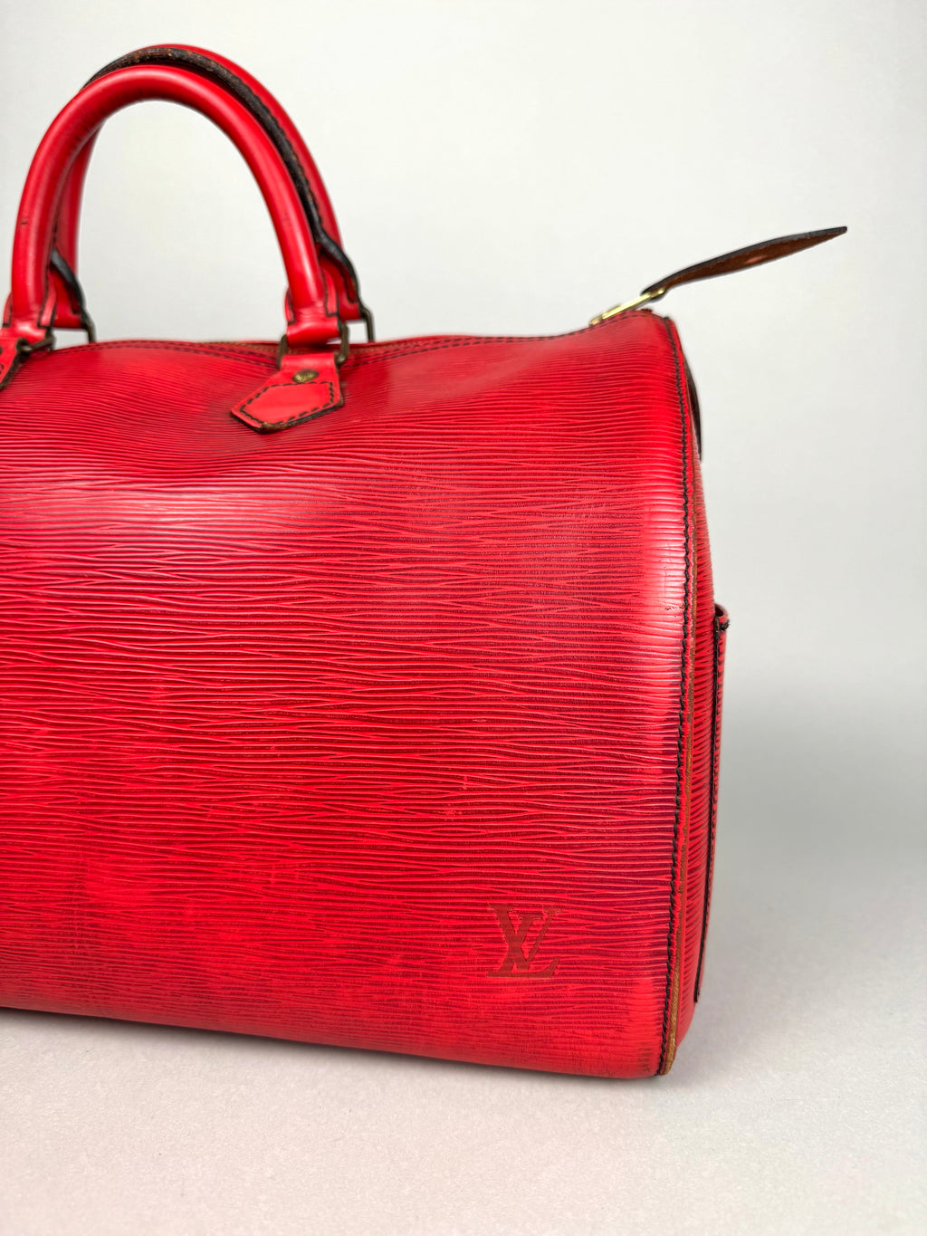 Louis Vuitton Speedy 40 Epi Leather Red