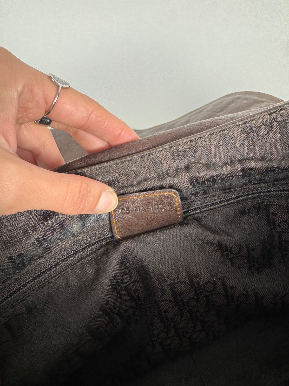Christian Dior Gaucho Leather