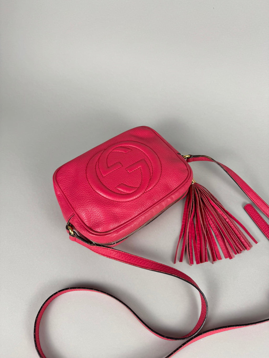 Gucci Soho Disco Pink Leather