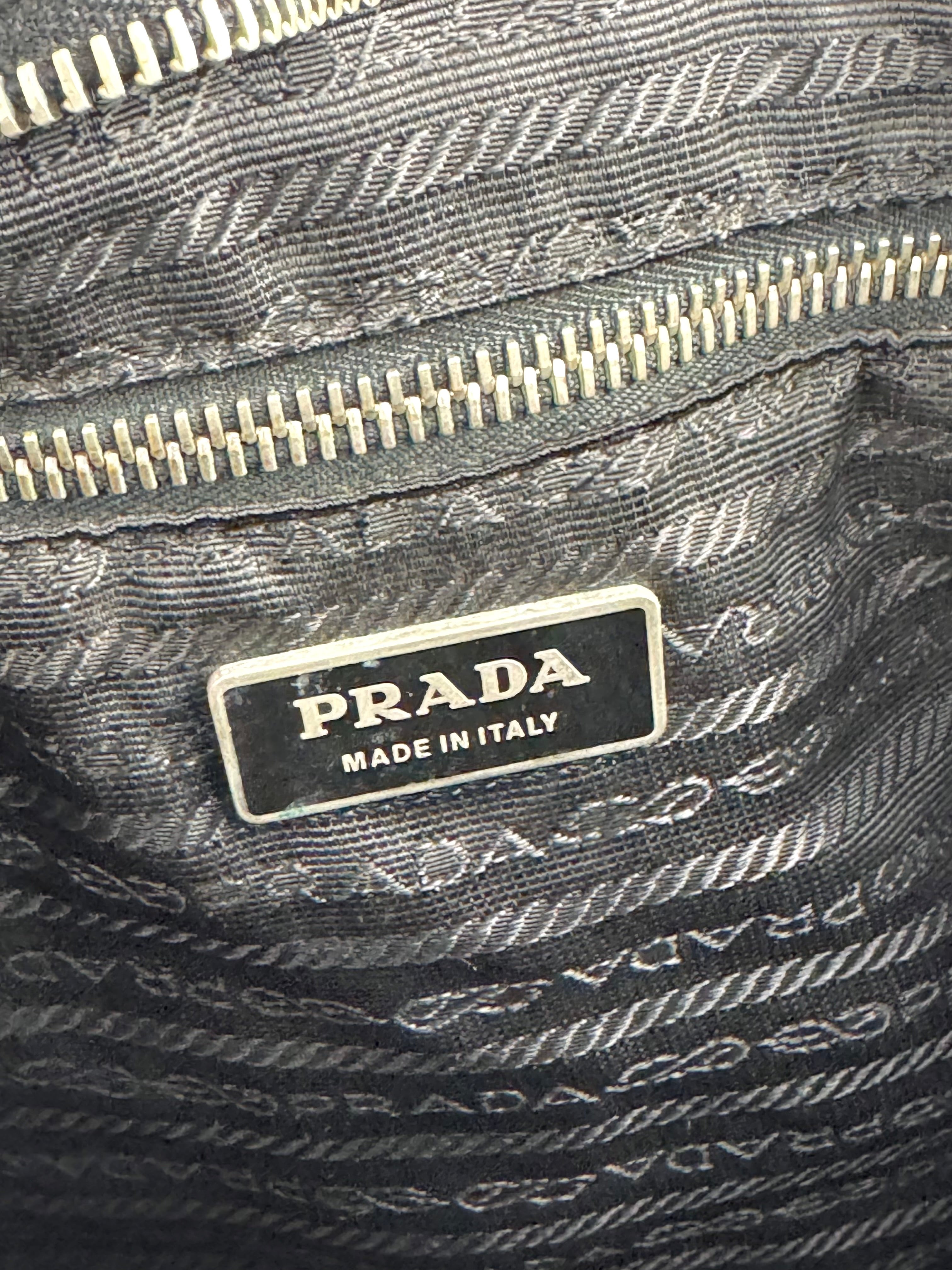Prada Black Leather Shoulder