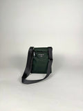 Prada Mini Nylon Green Crossbody
