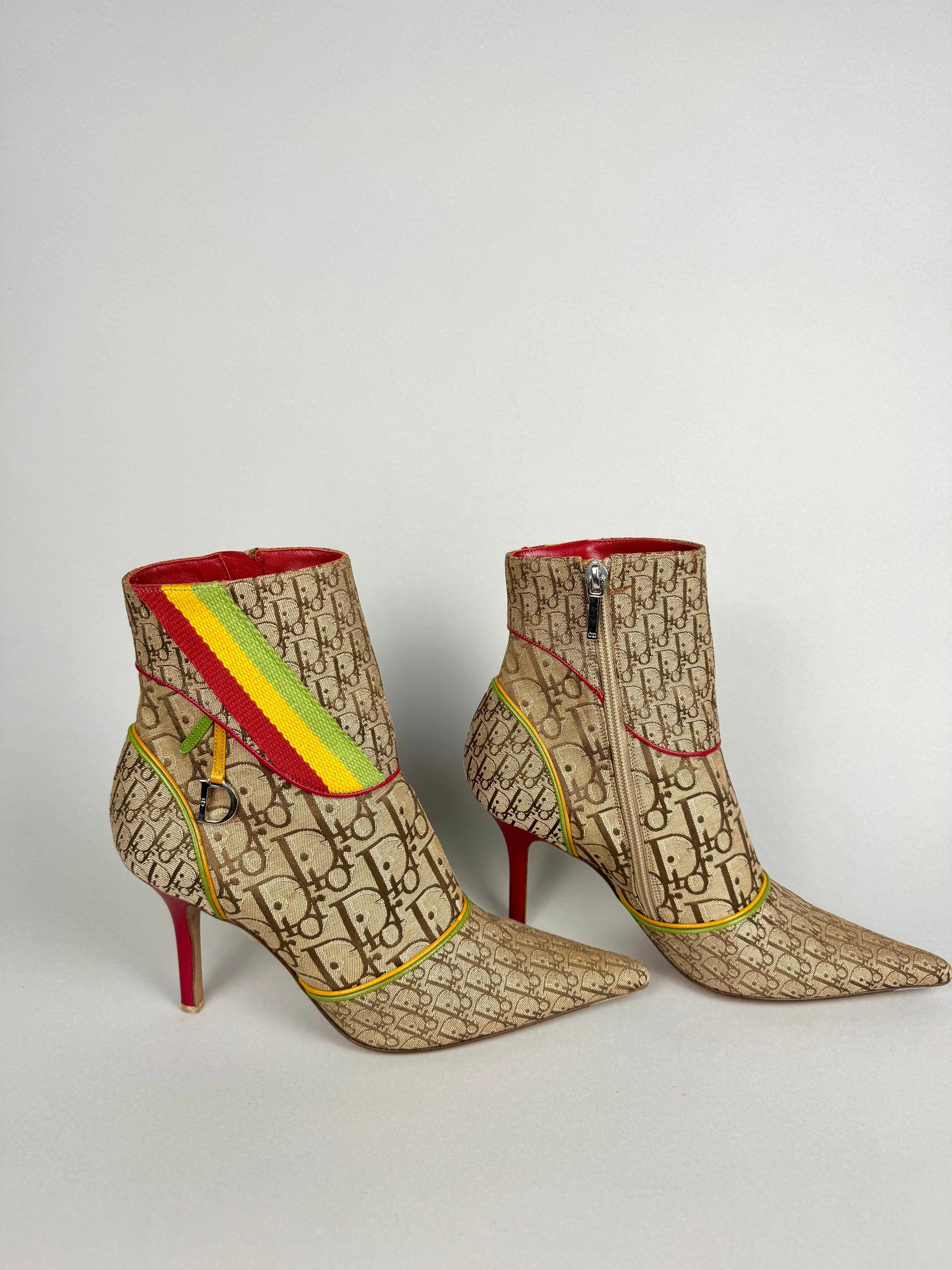 Christian Dior Rasta Anckle Boots