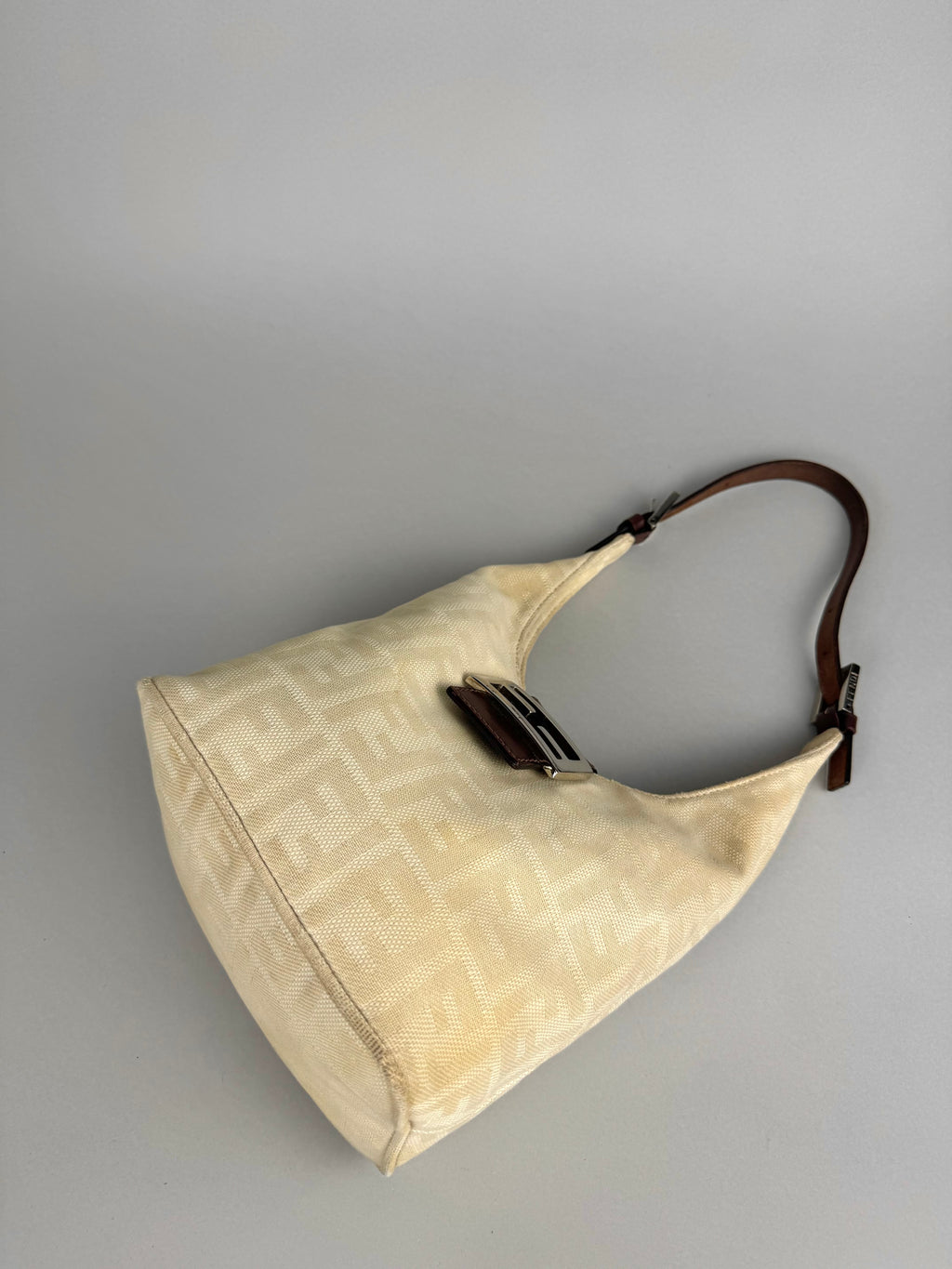 Fendi Monogram Bucket Beige