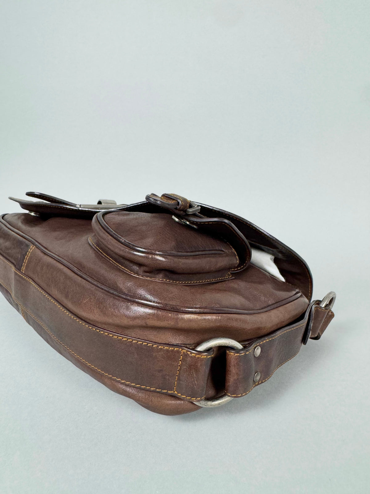 Christian Dior Gaucho Leather