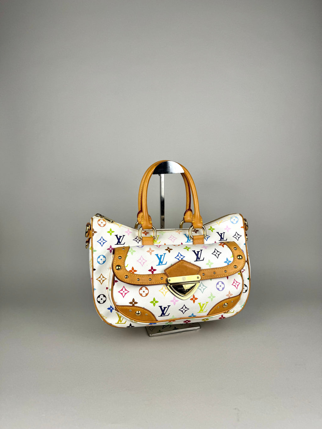 Louis Vuitton Rita Monogram Multicolor White Murakami