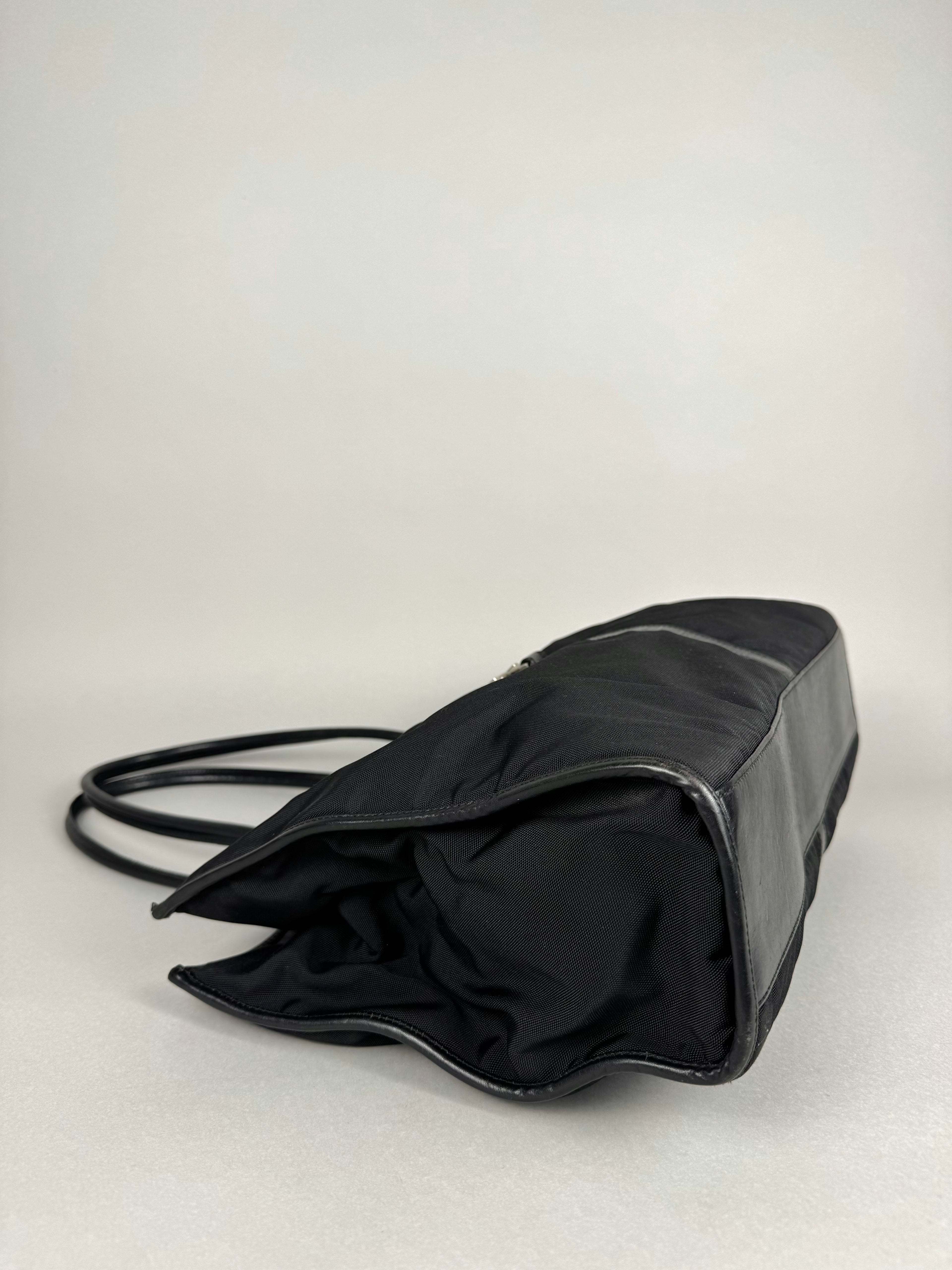 Gucci Jackie Black Cloth Tote
