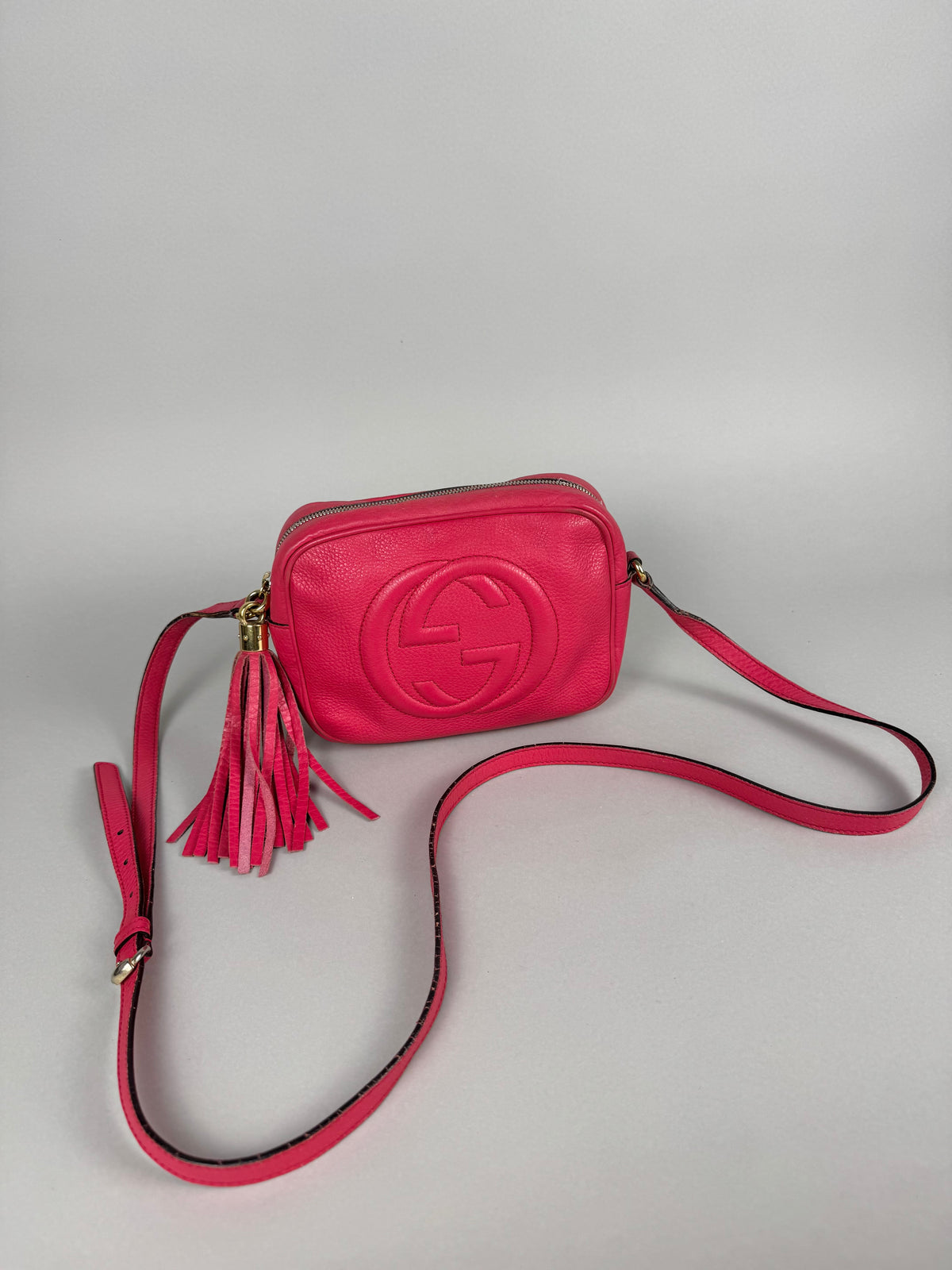 Gucci Soho Disco Pink Leather