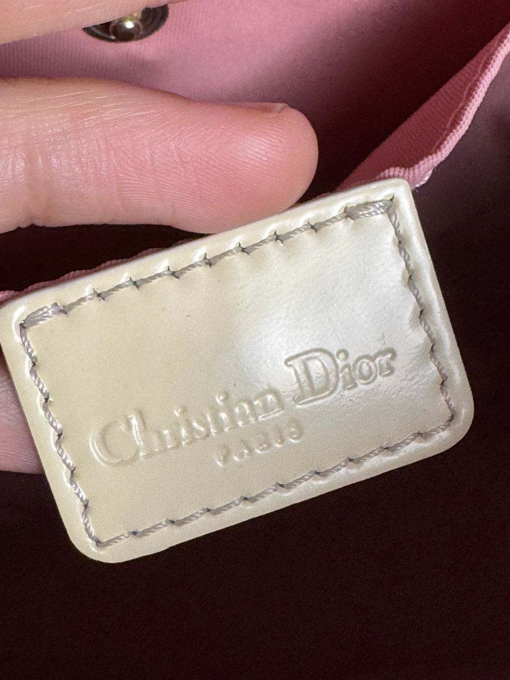 Christian Dior Girly Pink Monogram Trotter Crossbody