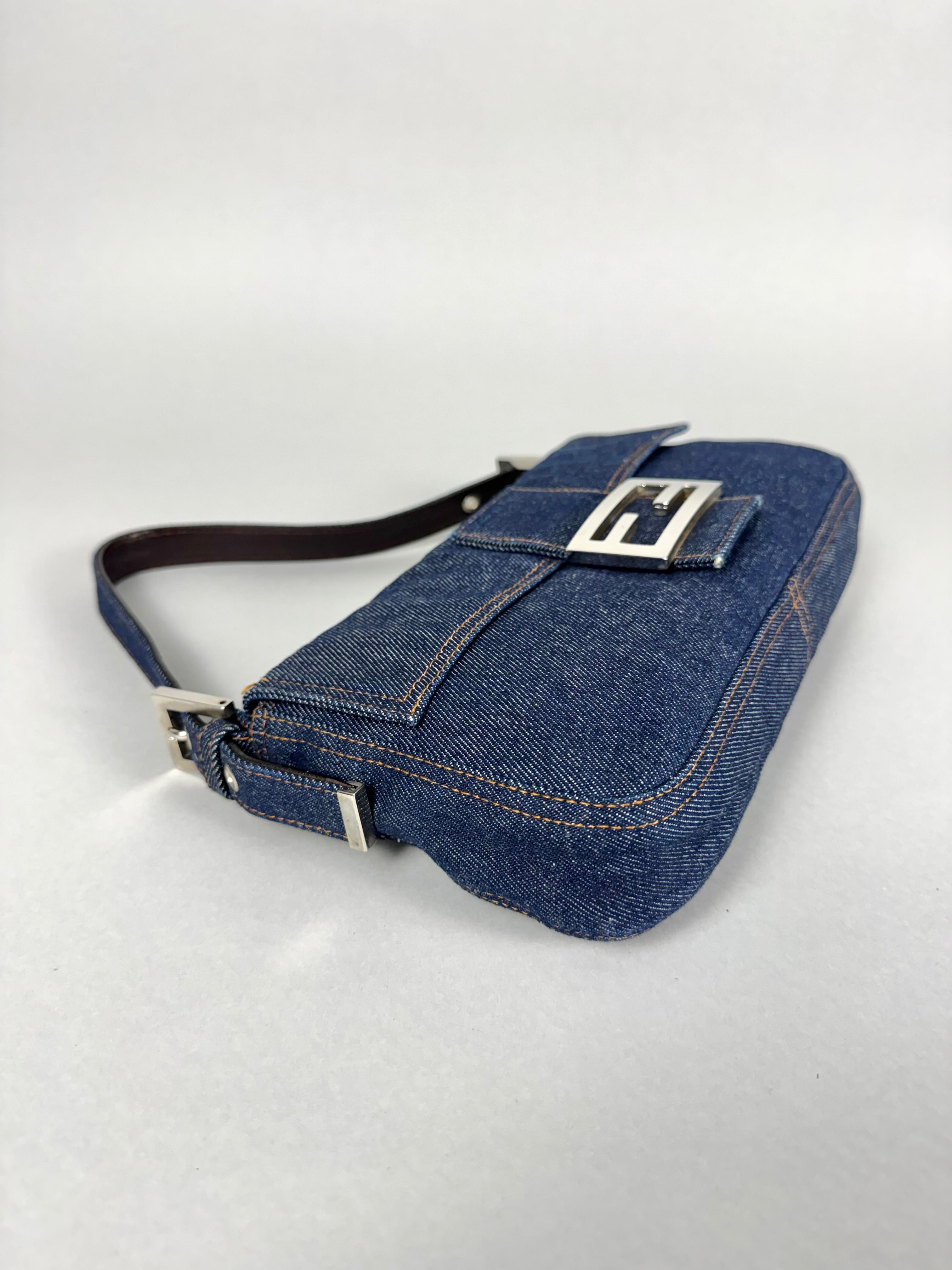Fendi Baguette Denim