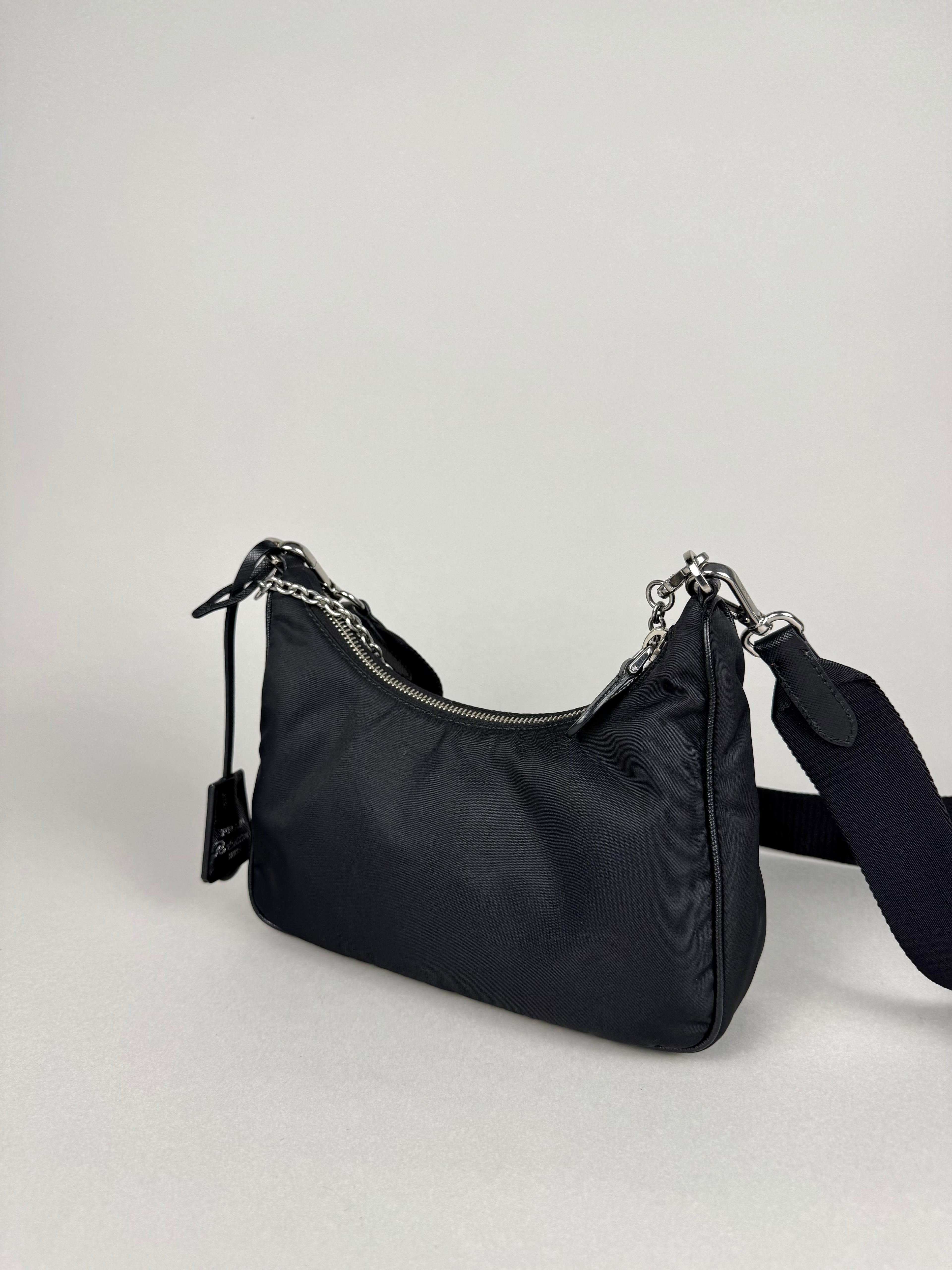 Prada Black Nylon Re-Edition 2005