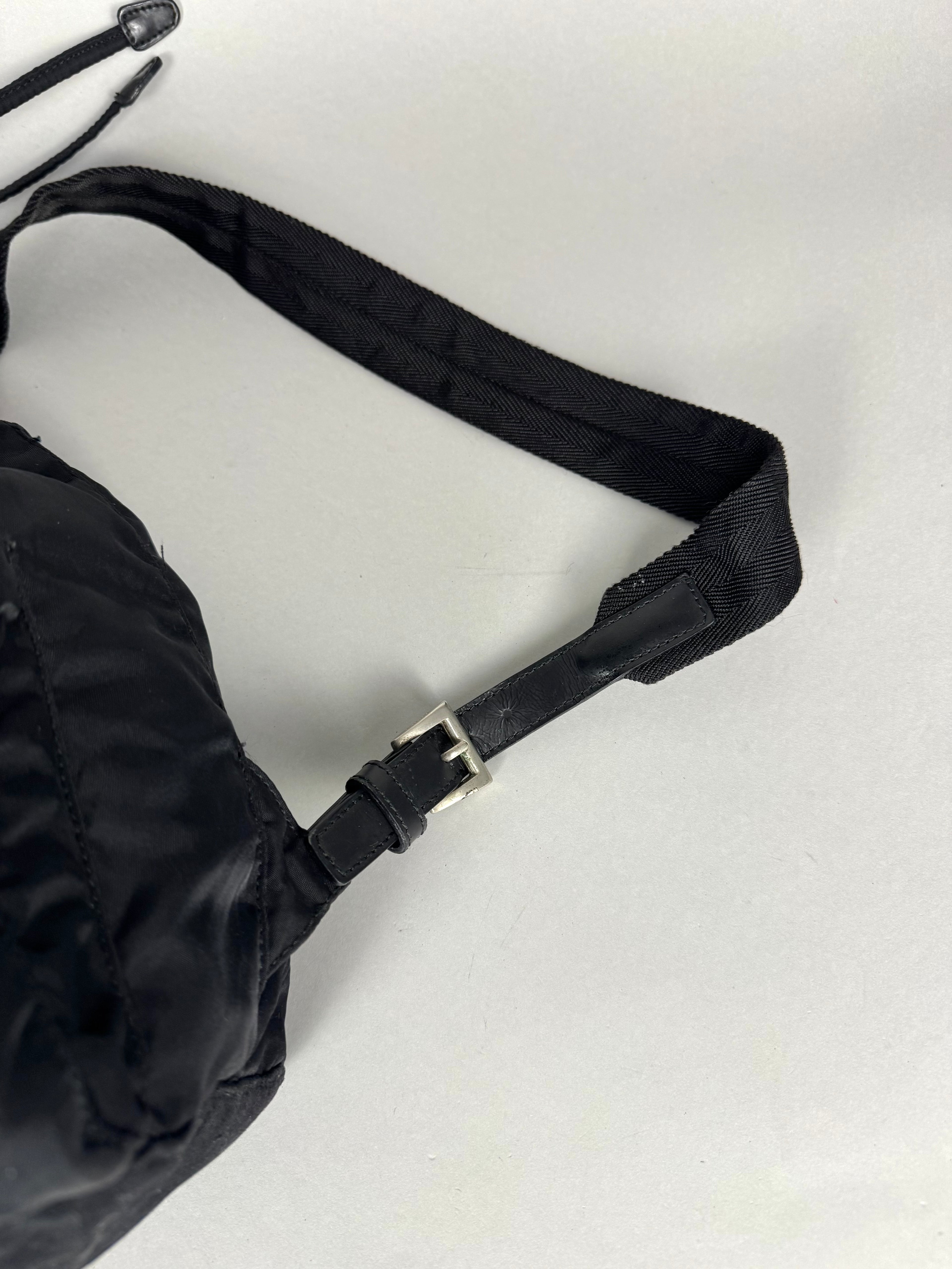 Prada Nylon Black Backpack Small