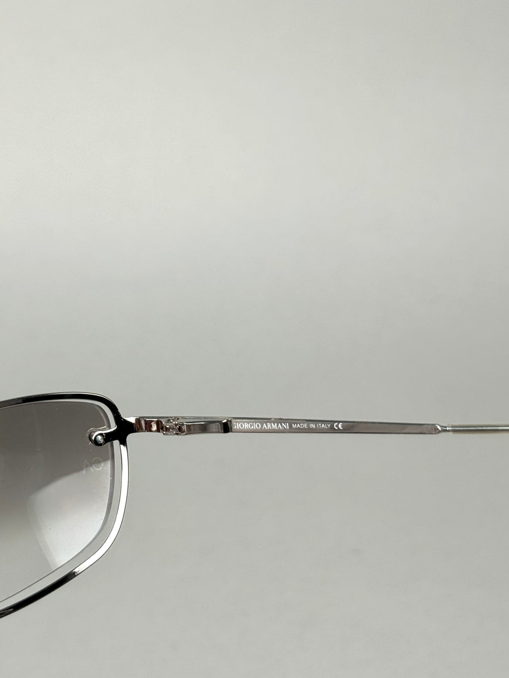 Giorgio Armani Transparent Sunglasses 00s
