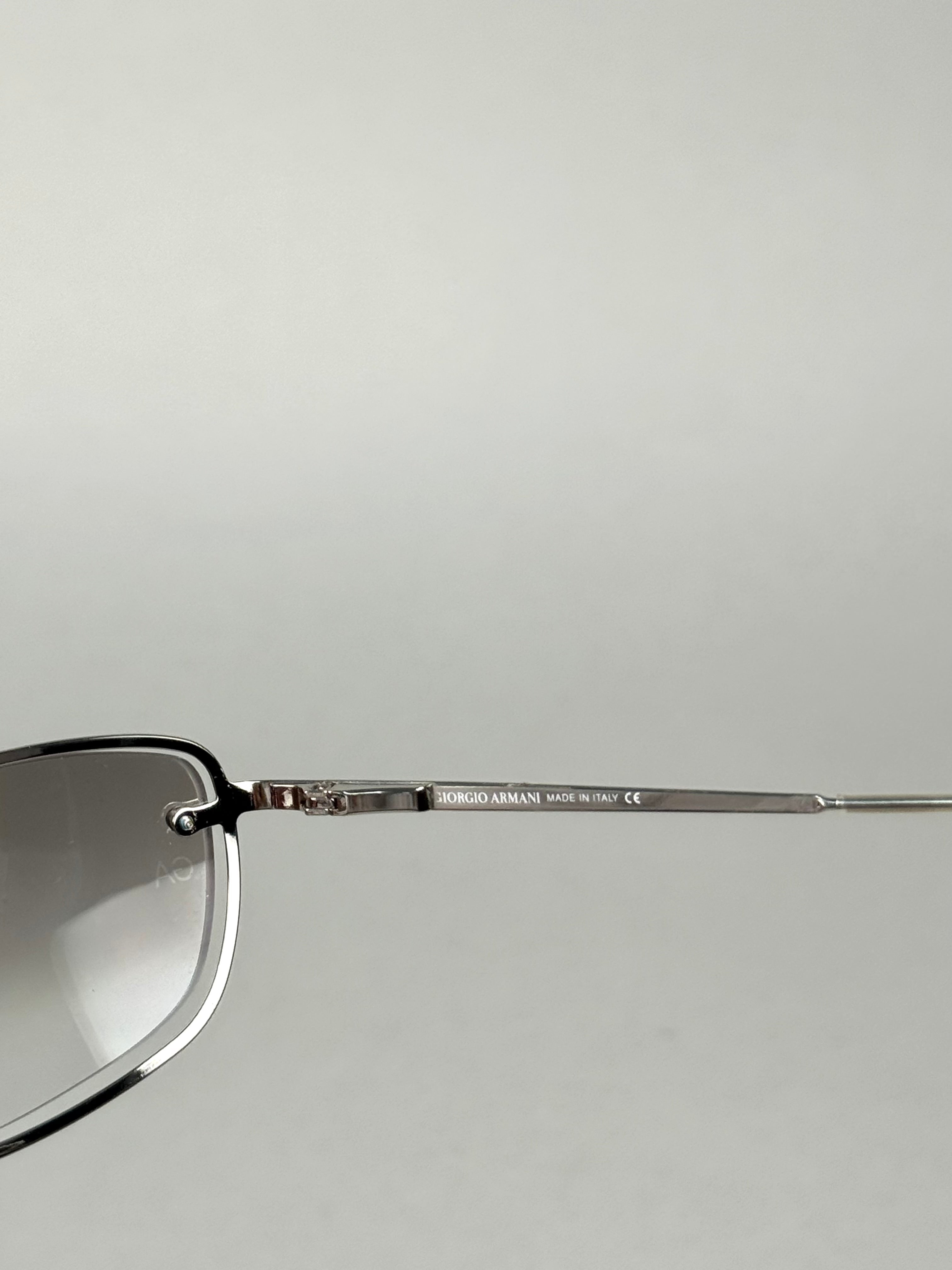 Giorgio Armani Transparent Sunglasses 00s