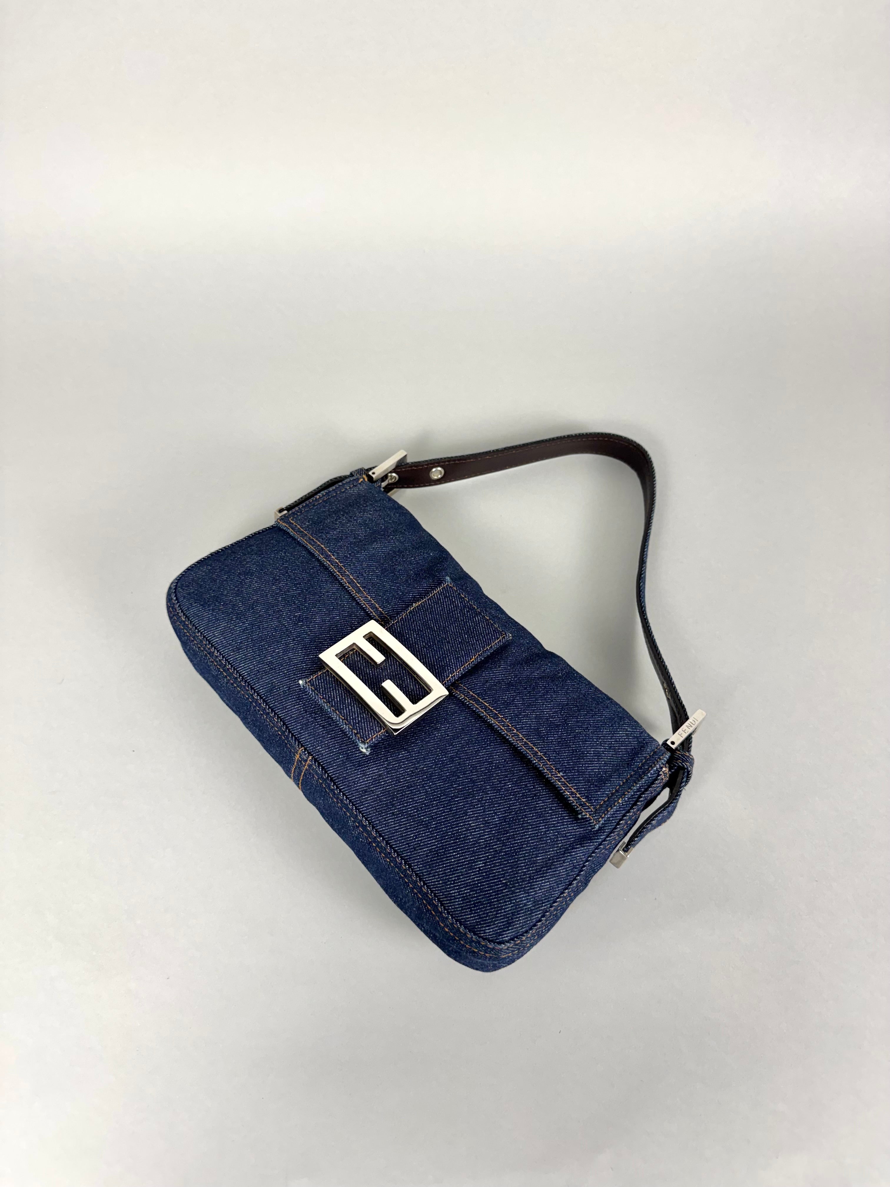 Fendi Baguette Denim