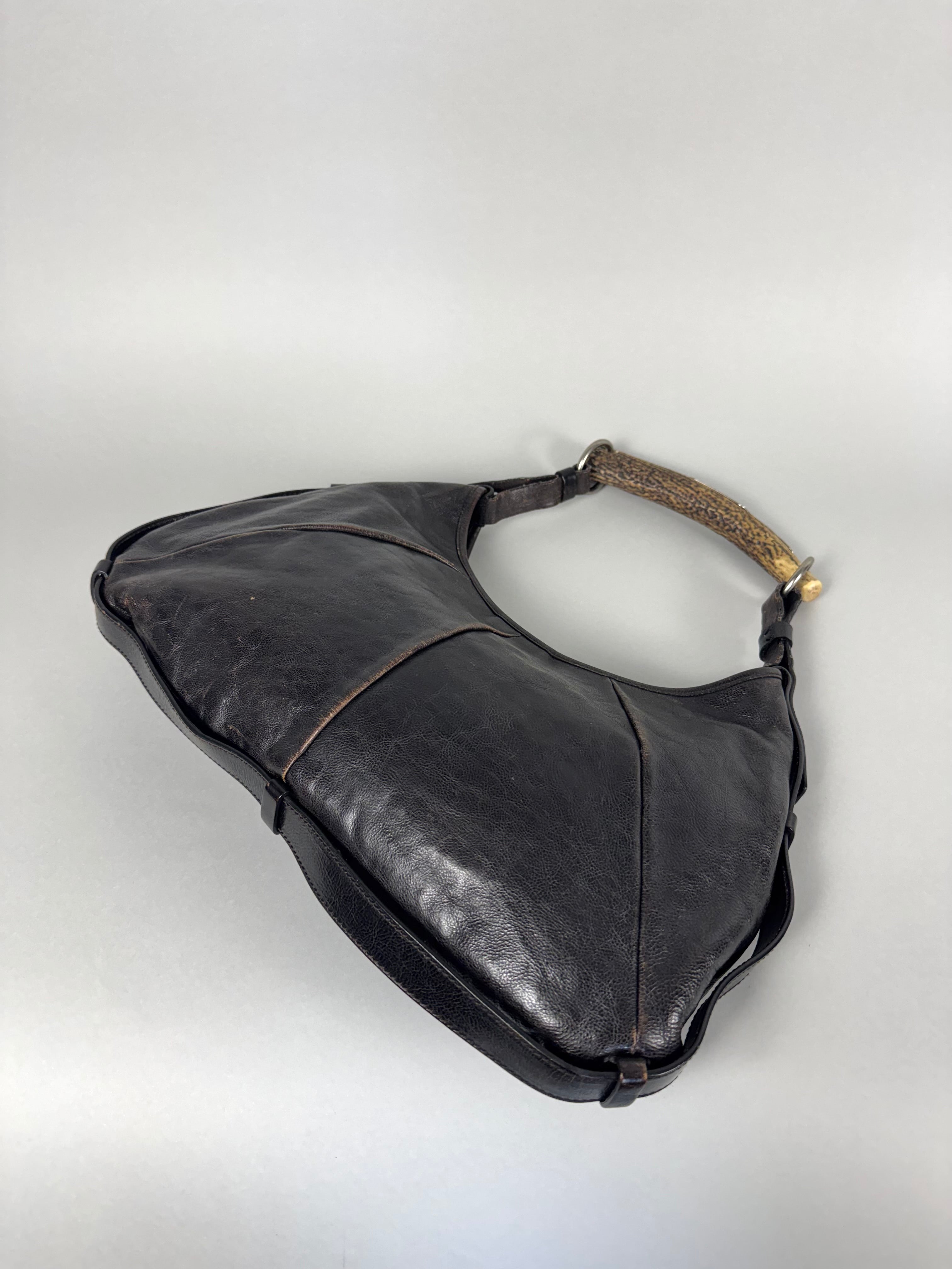 Yves Saint Laurent Mombasa Leather Brown