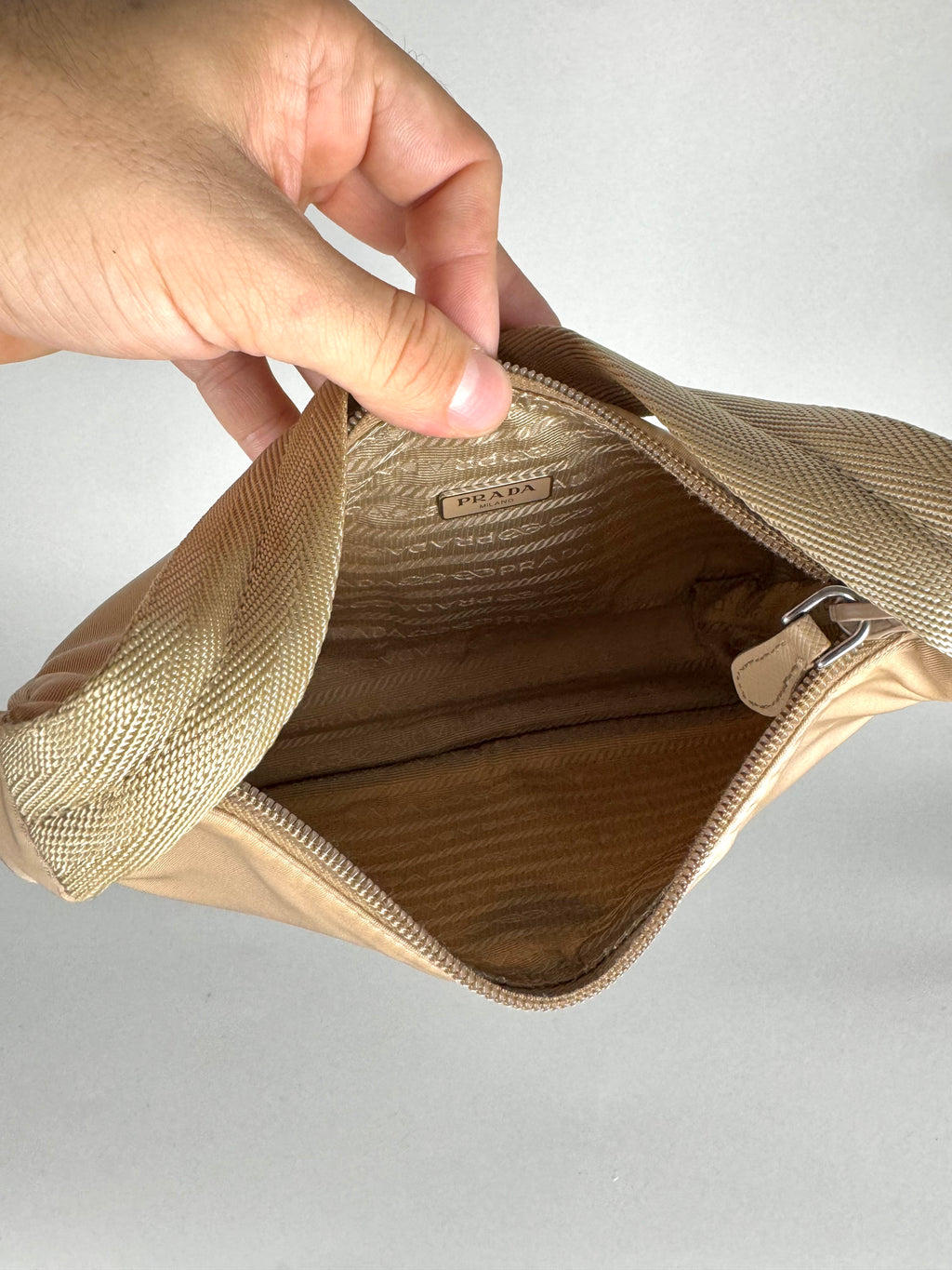 Prada Re Edition Nylon Beige