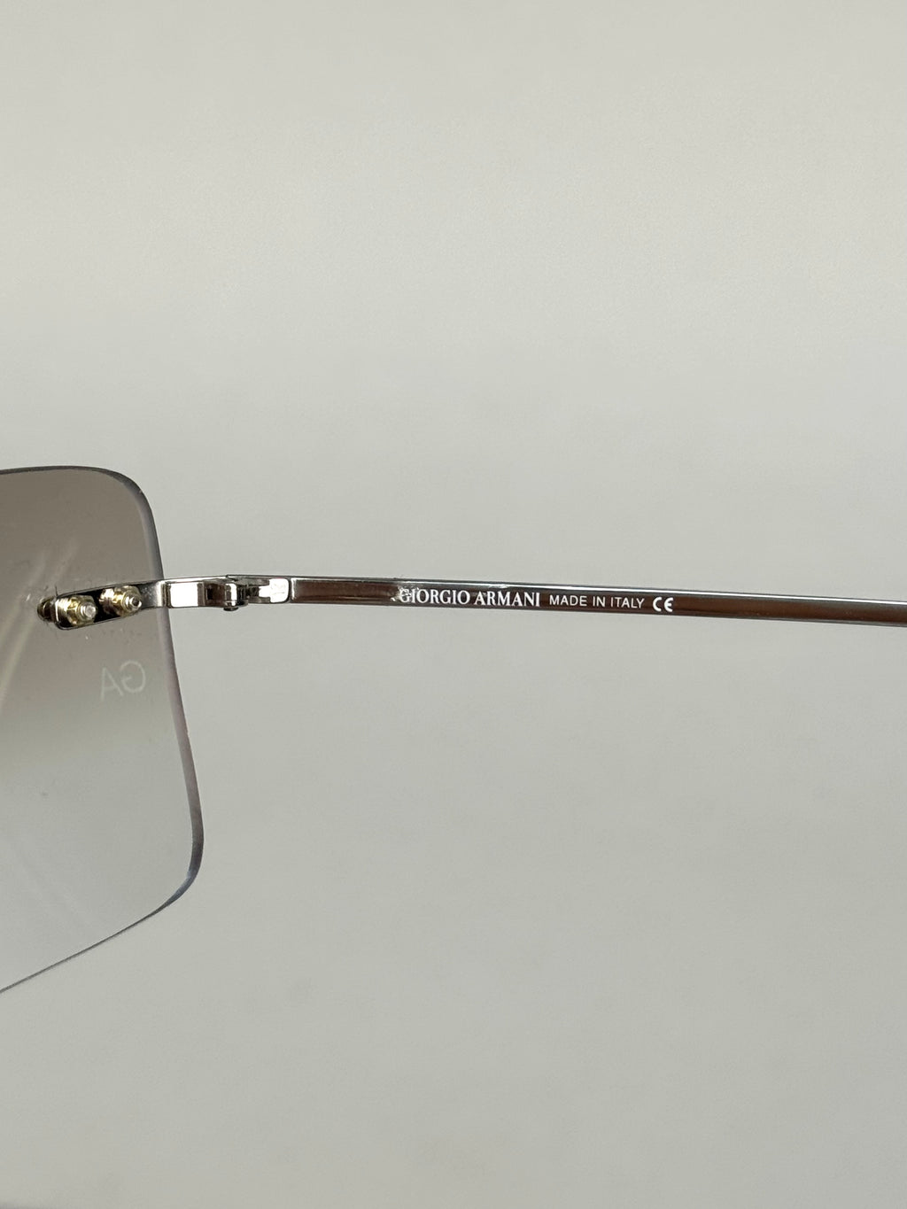 Giorgio Armani Transparent Sunglasses 00s