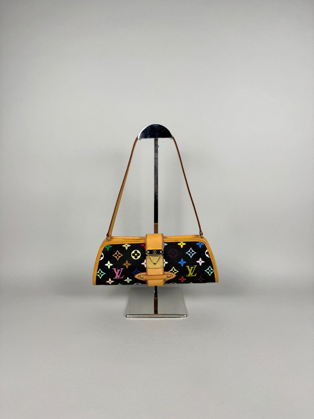 Louis Vuitton Shirley Monogram Multicolor Black