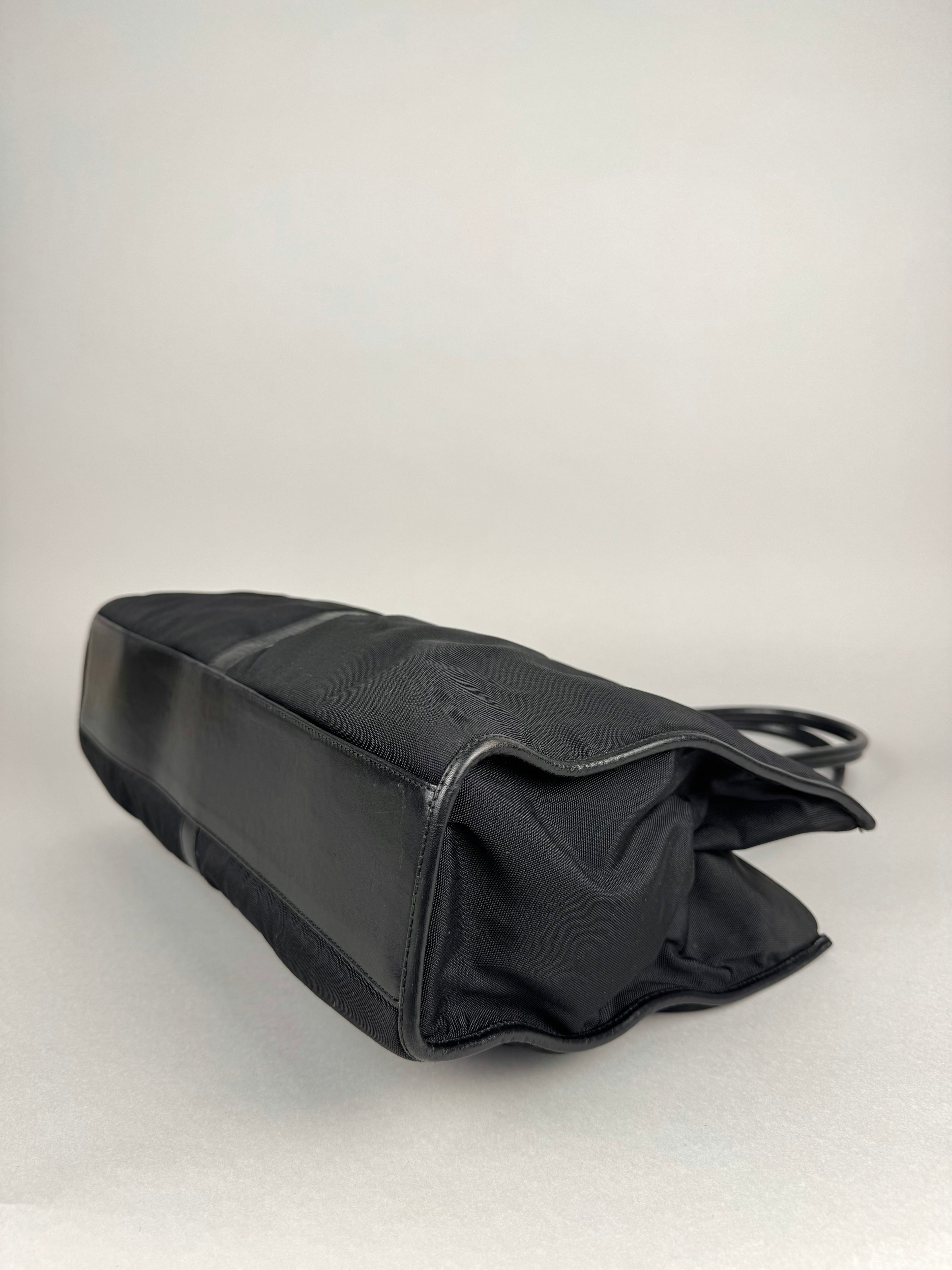 Gucci Jackie Black Cloth Tote