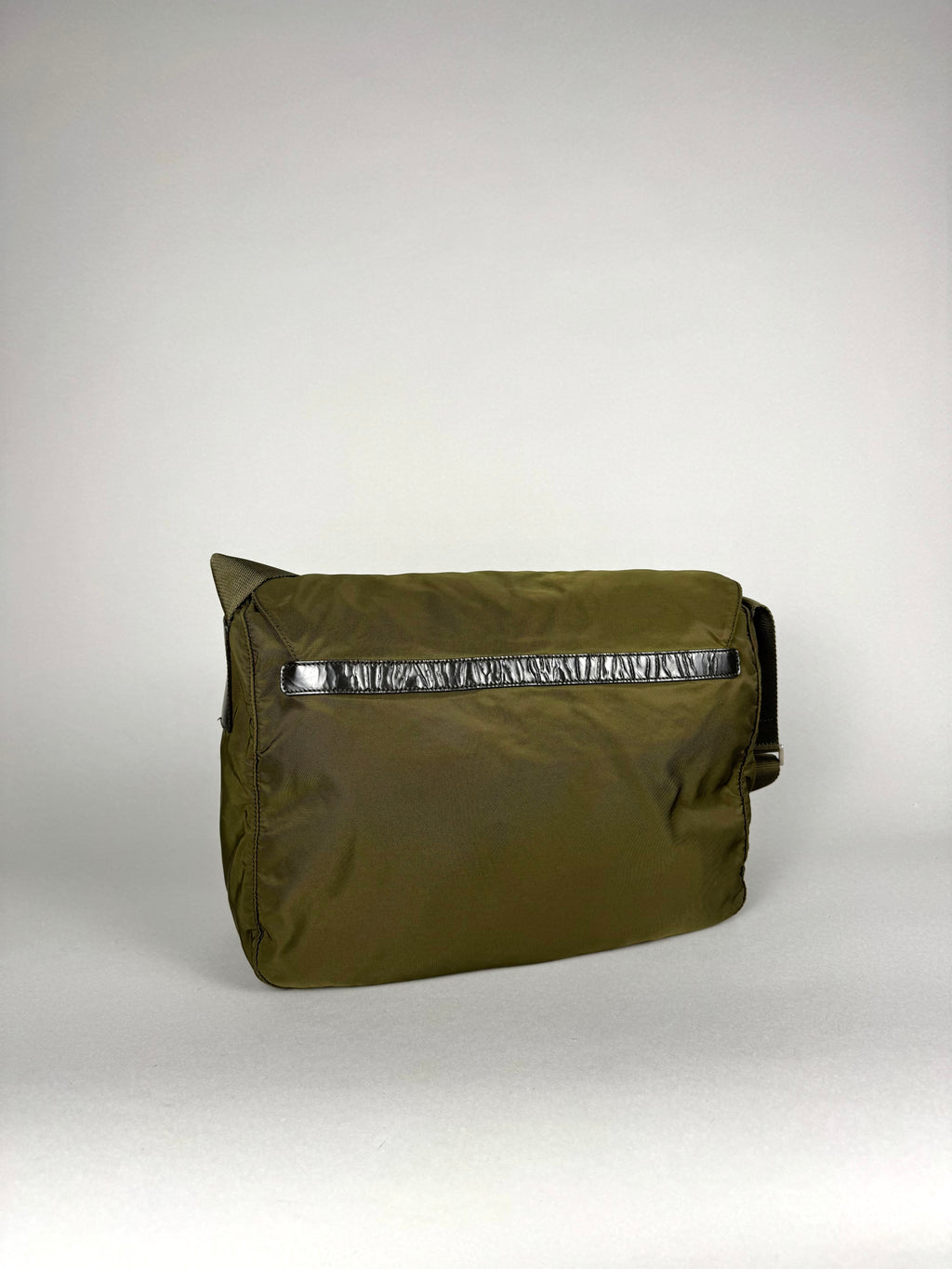 Prada Nylon Green Messenger