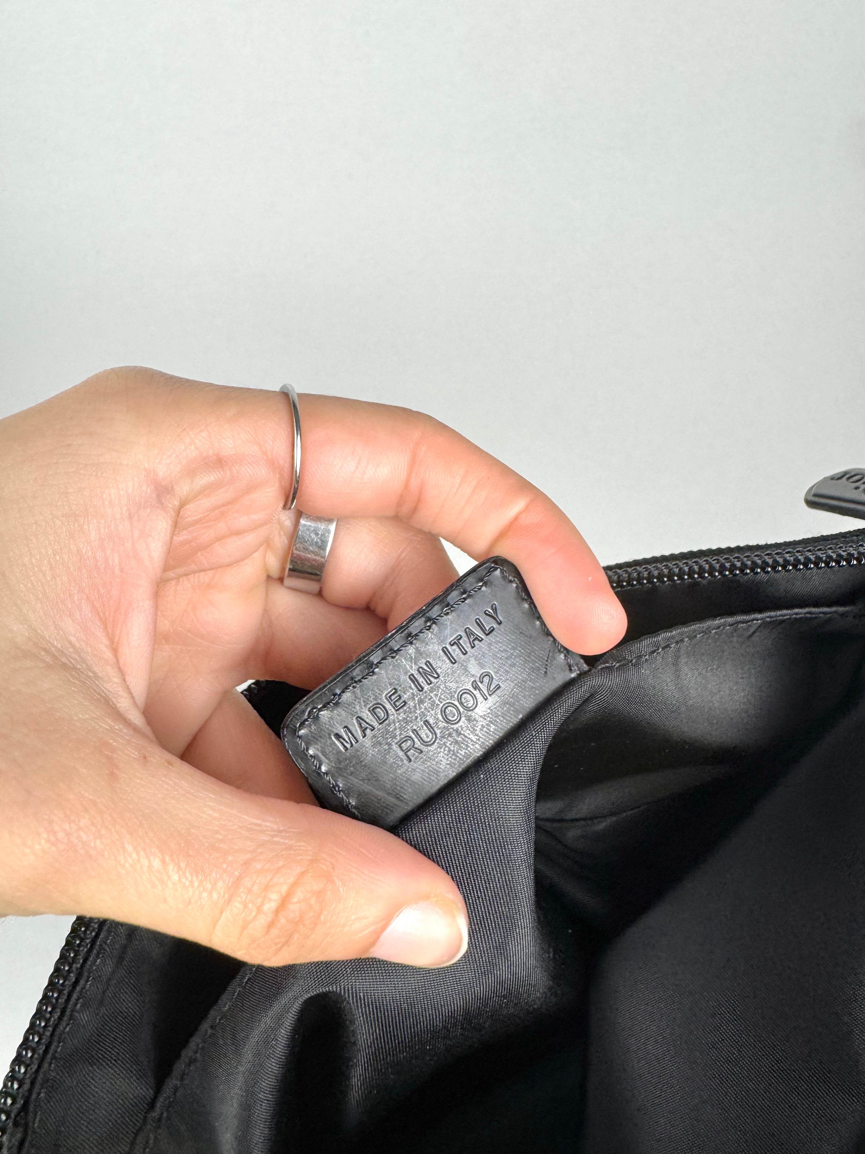 Christian Dior Mini Saddle Black Crossbody