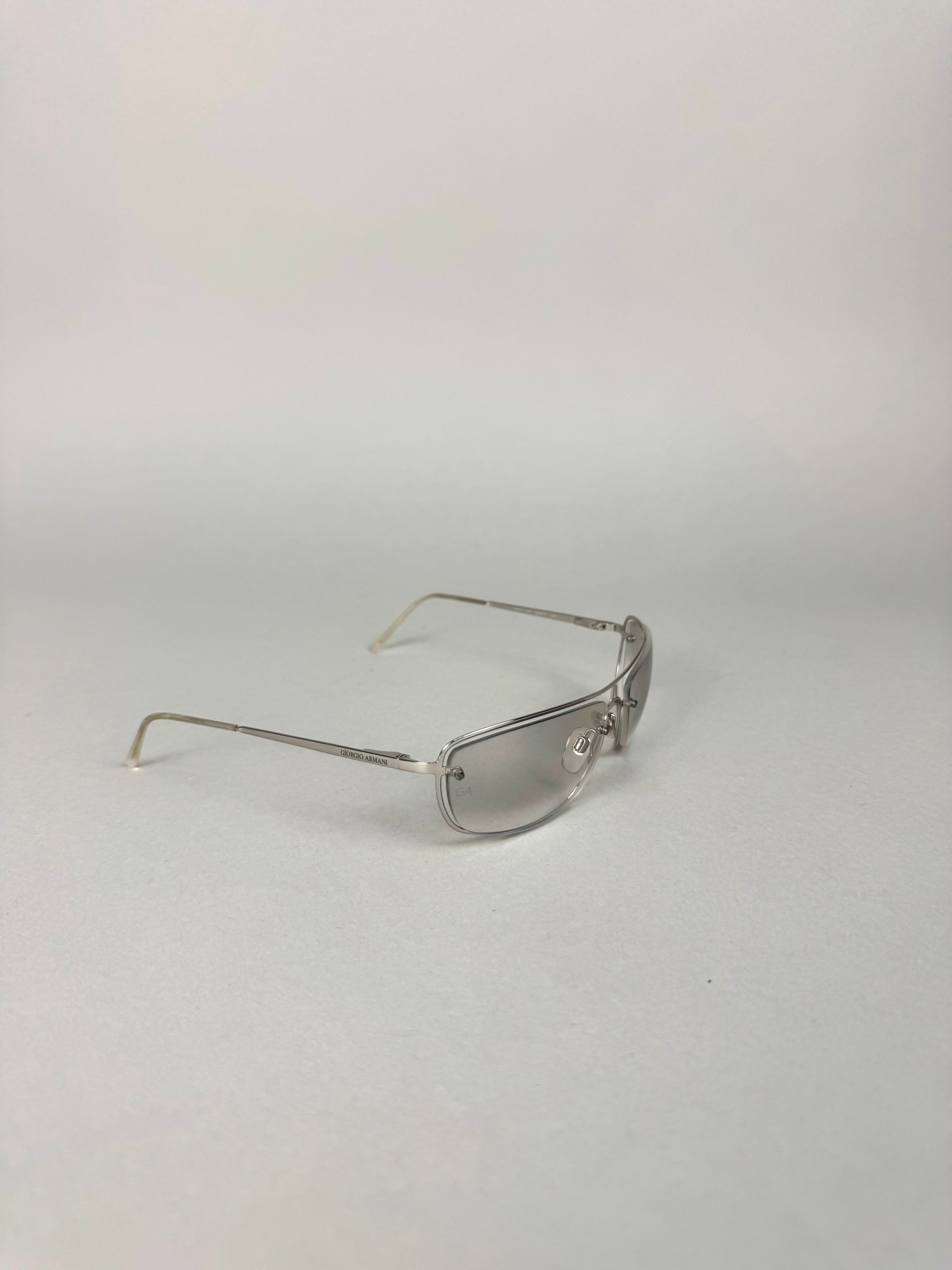 Giorgio Armani Transparent Sunglasses 00s