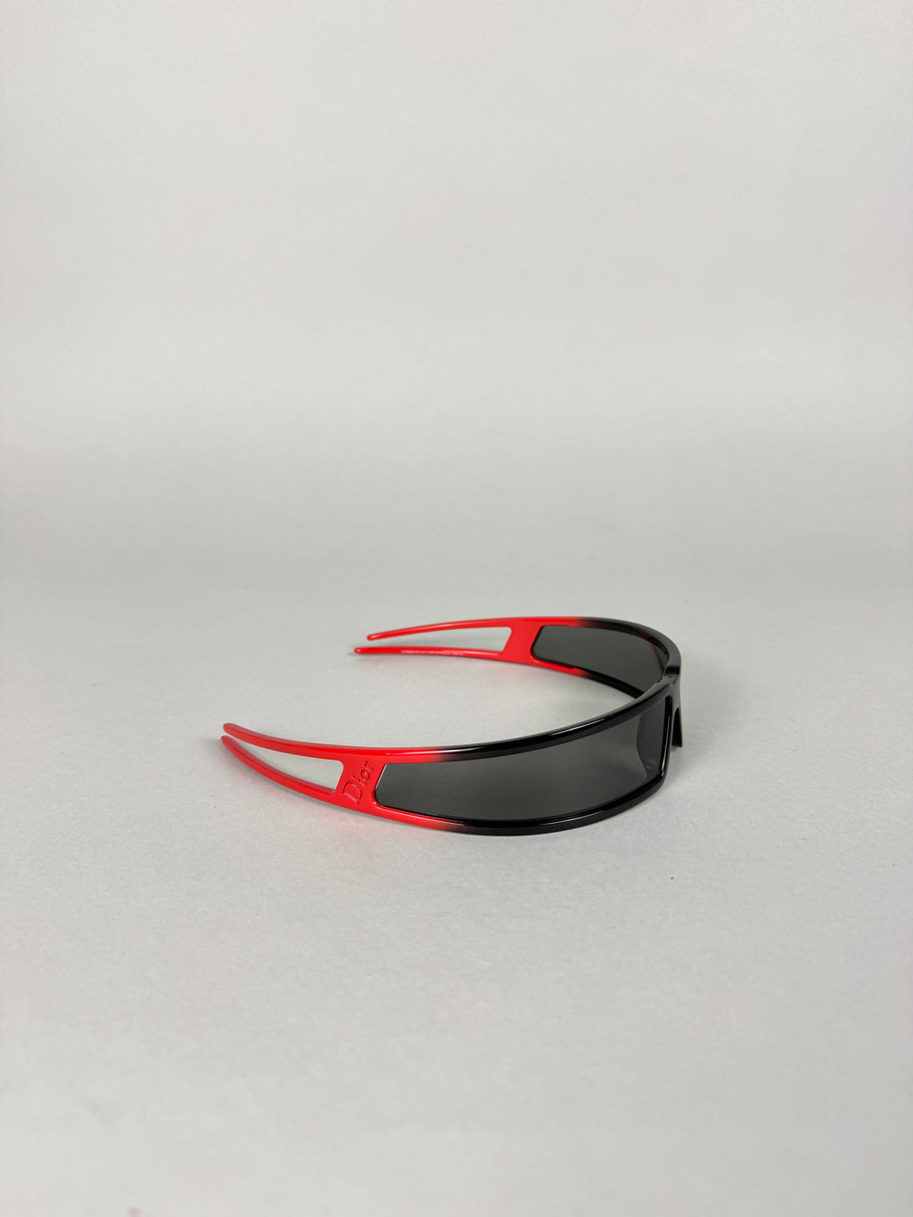 Christian Dior Red and Black Bandage 1 Sunglasses