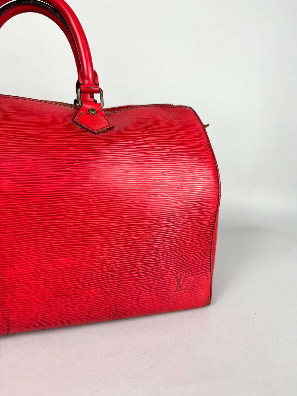 Louis Vuitton Speedy 40 Epi Leather Red