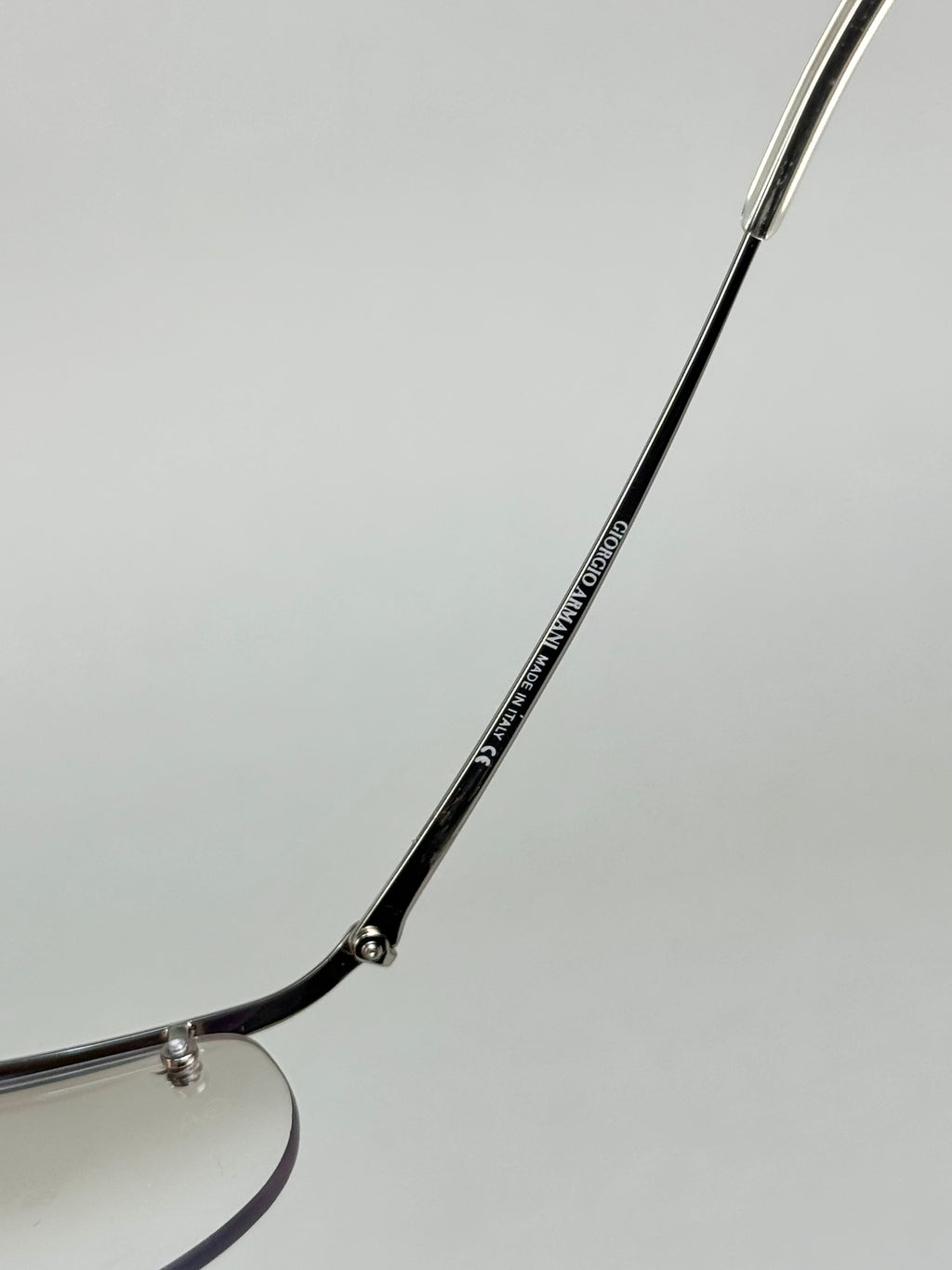 Giorgio Armani Transparent Sunglasses 00s