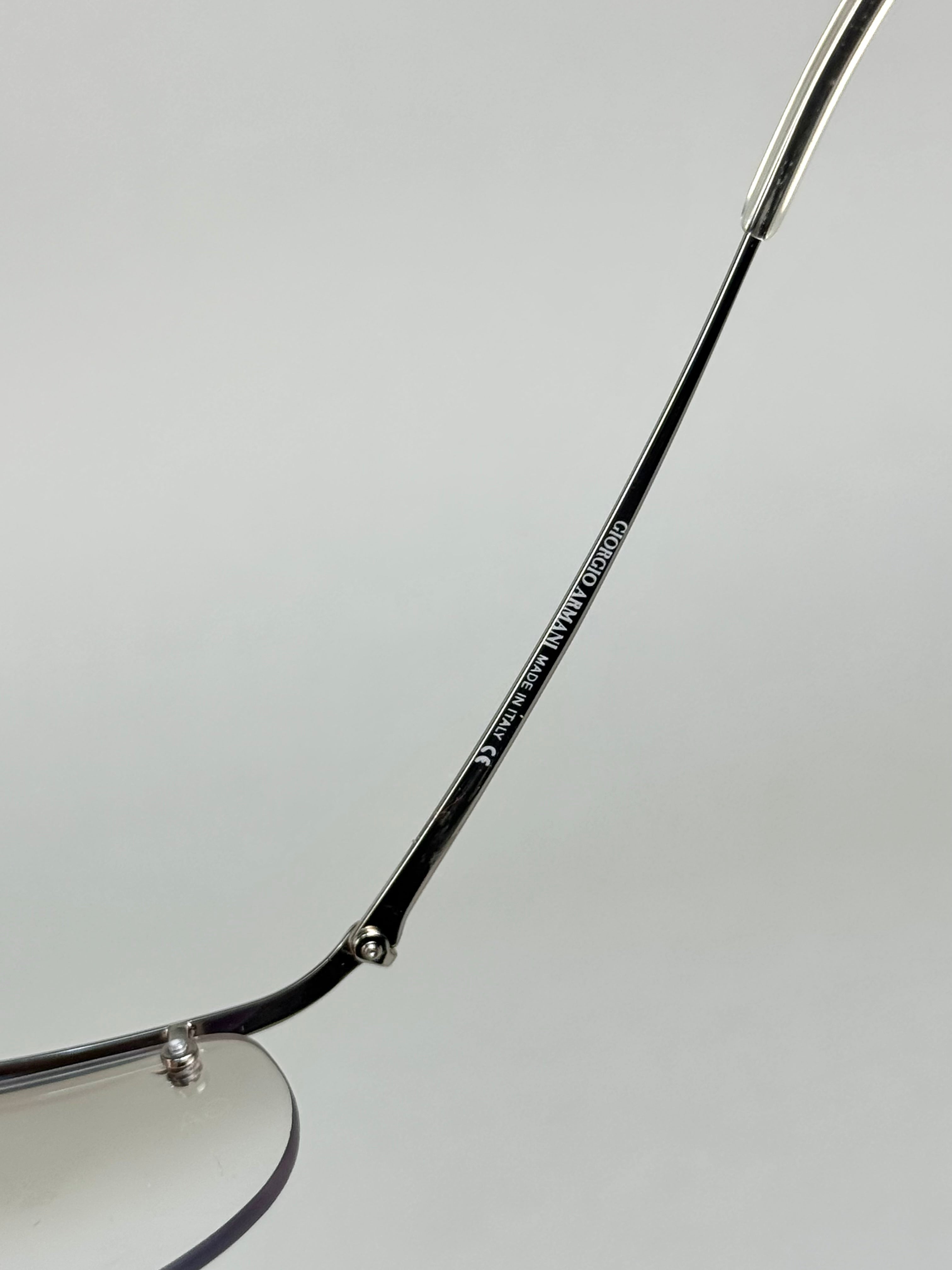 Giorgio Armani Transparent Sunglasses 00s