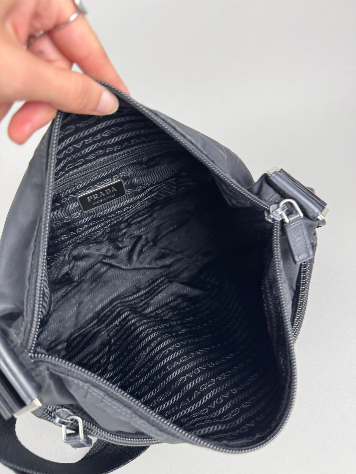 Prada Nylon Black Crossbody